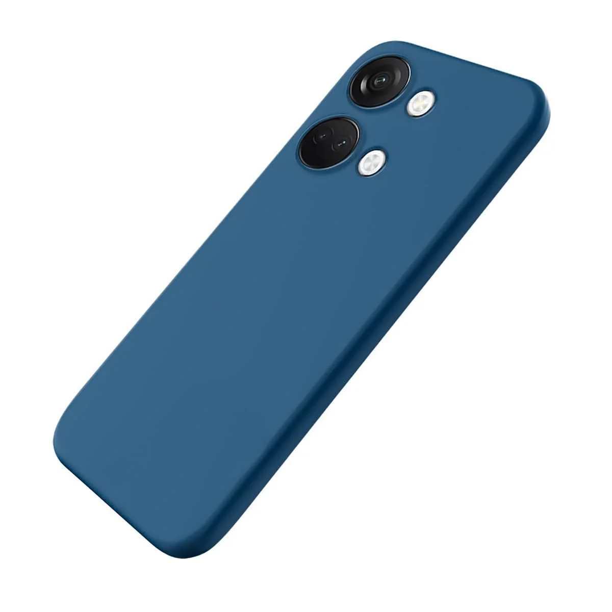 DL3 Mobilak Soft Silicone Protective Case for OnePlus Nord 3 with Microfiber Lining and Shockproof Design - Royal Blue
