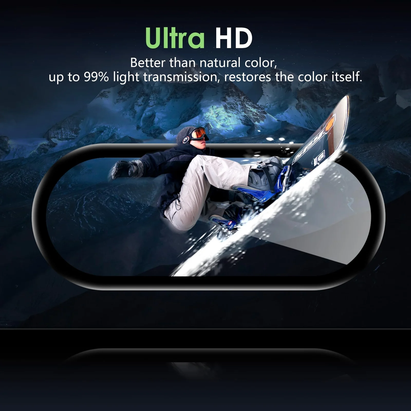 DL3 Mobilak Screen Protector For Xiaomi Mi Band 10/9/8, 3D Curved Soft Edge Protective Film [Anti-Scratch] [Bubble Free] [Ultra Shatterproof] [High Sensitive] (Not Glass) For Xiaomi Smart Band 8/9/10 - Black