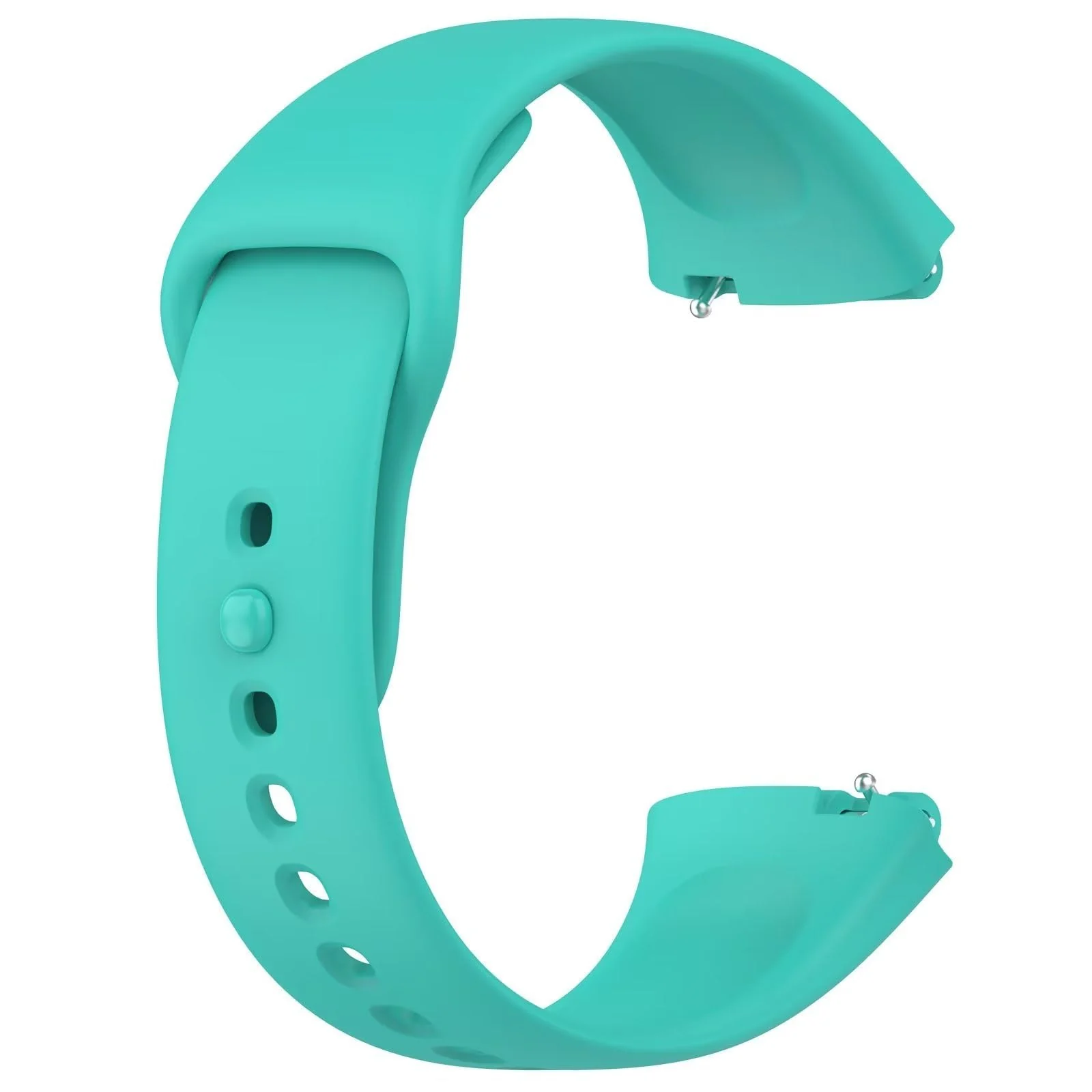 DL3 Mobilak Strap Silicone Compatible With Xiaomi Redmi Watch 3 Active/Redmi Watch 3 Lite, Sport Silicone Watch Band Wrist Strap, Bracelet Wristband Wrist Strap - Teal