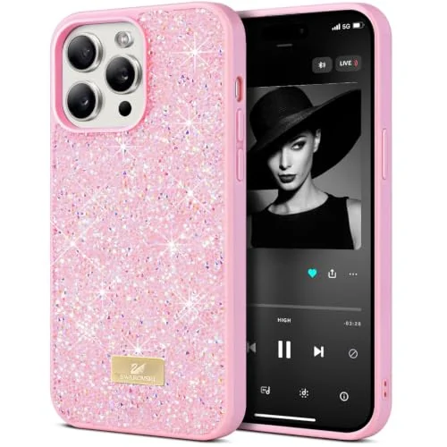 DL3 MOBILAK Case For iPhone 12/iPhone 12 Pro 6.1-inch Case Glitter, Sparkle Diamond Crystal Bling Case with Bling, Ultra Thin Lightweight Full Body Shockproof Anti-Scratch Protective Cover