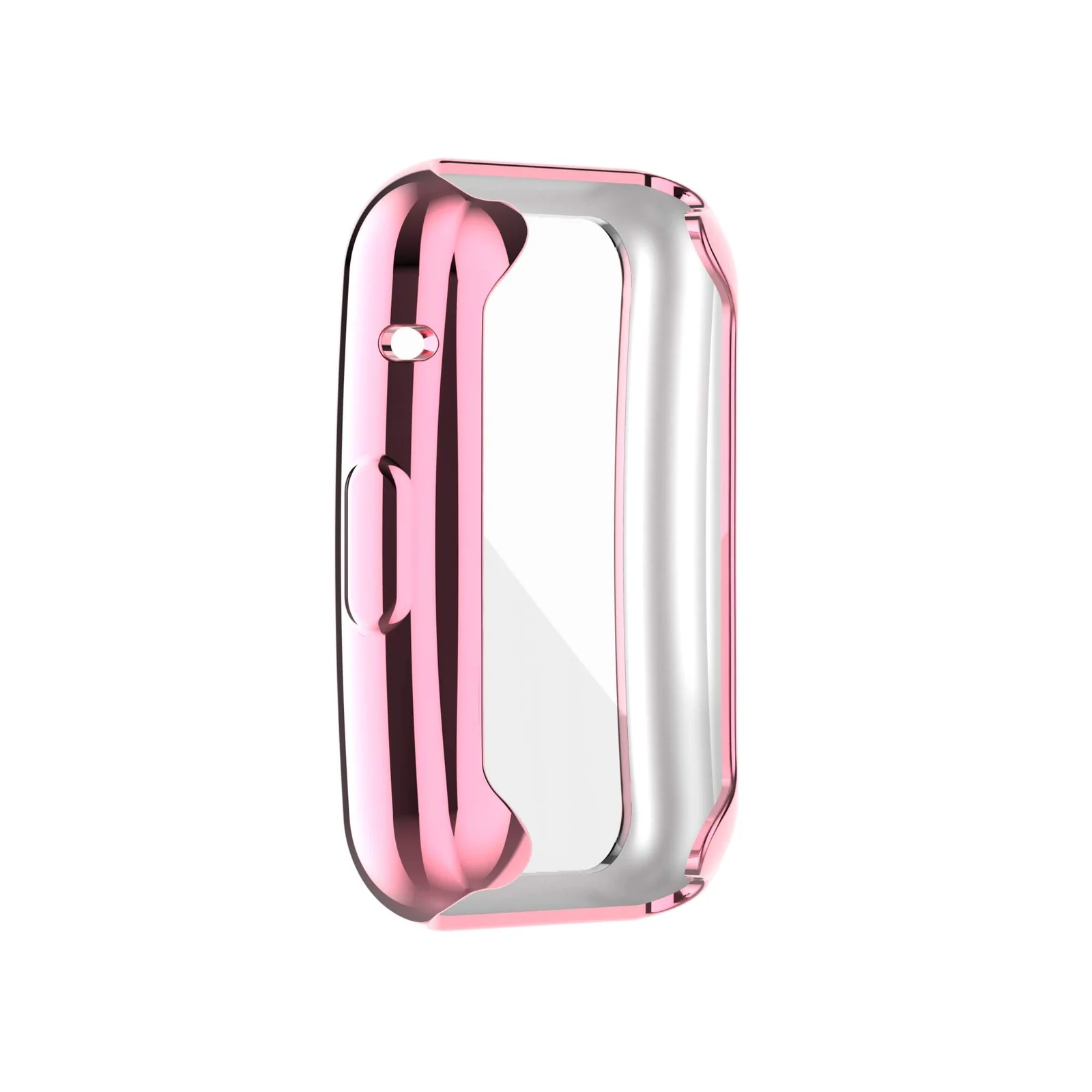DL3 MOBILAK Full-Coverage Watch Case with Tempered Glass for Huawei Watch Fit - Pink