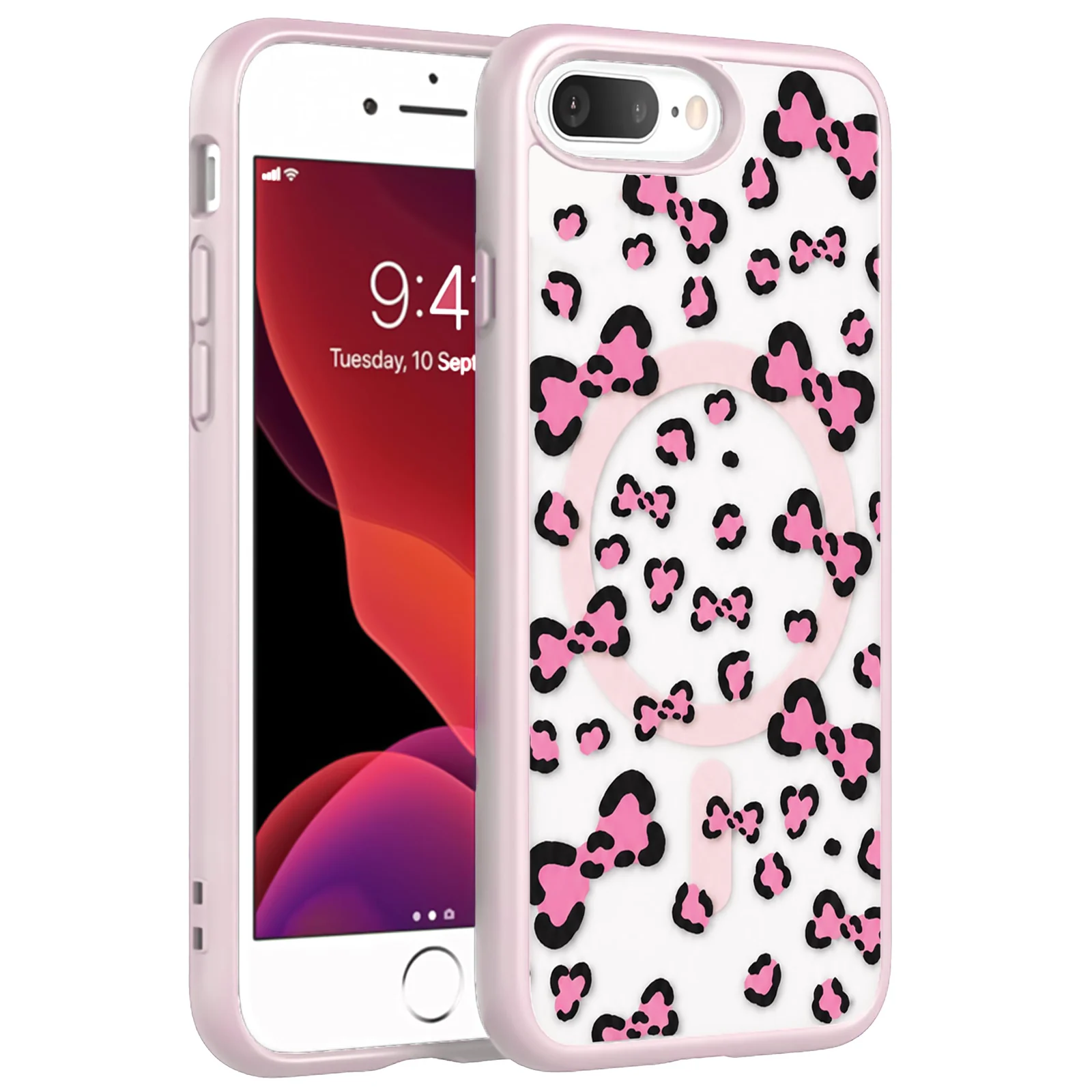 iPhone 7 Plus / iPhone 8 Plus — DL3 MOBILAK Clear Three-Layer Protective Phone Case for Apple iPhone 7 Plus and iPhone 8 Plus