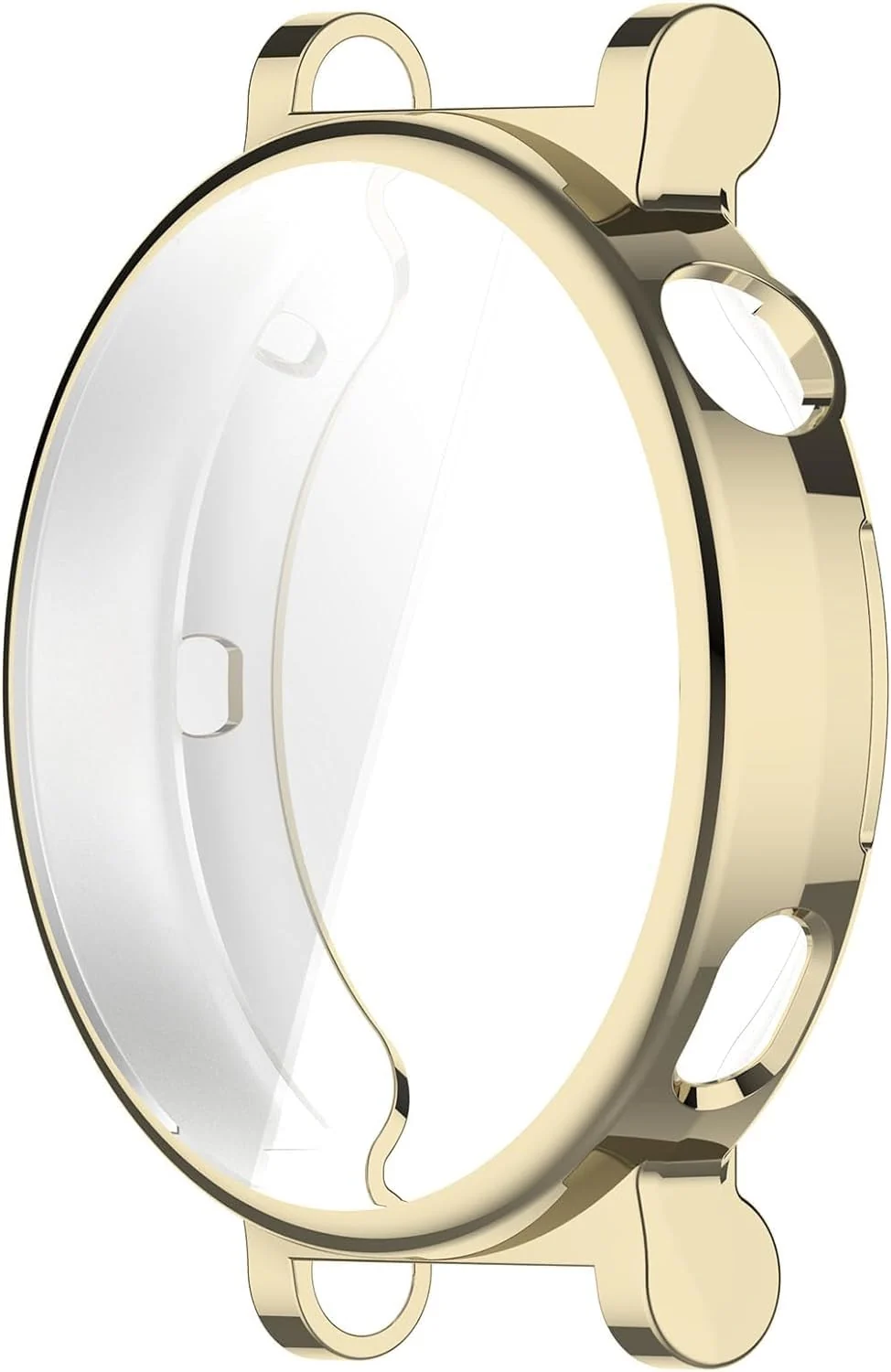 DL3 MOBILAK Case Compatible with Huawei Watch GT4 41MM Case All-Around Screen Protector Watch Soft TPU Shockproof Cover Slim Guard Thin Bumper Shell Protector - Gold
