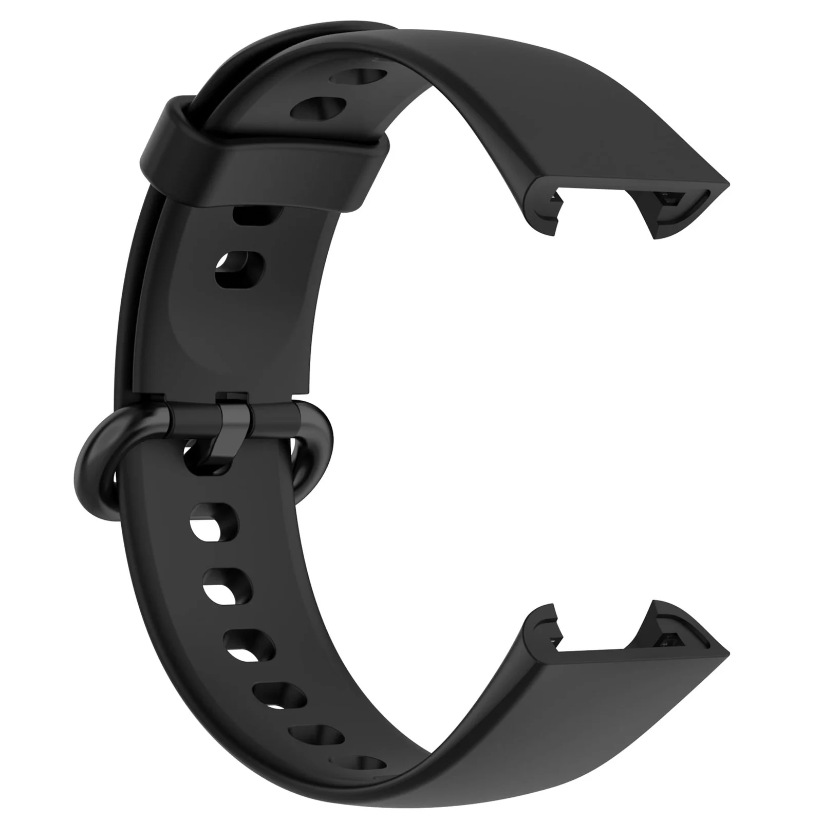 DL3 Mobilak Strap Compatible with Xiaomi Redmi Watch 2 Lite/Poco Watch/Redmi Watch 2 / Horloge 2 Soft Replacement Sport Silicone Strap - Black