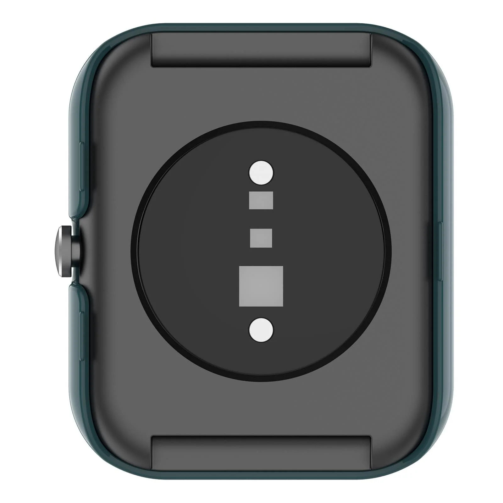 DL3 MOBILAK Full-Coverage Watch Case with Tempered Glass for Amazfit Bip 3 / Bip 3 Pro, Green