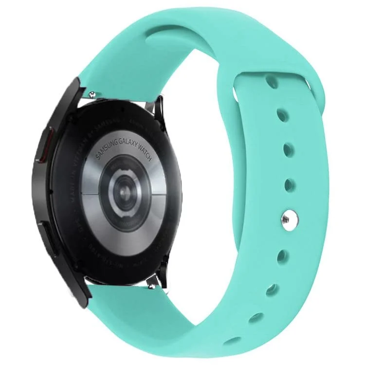 DL3 Mobilak Silicone Band 22MM Strap For Samsung Galaxy Watch 3 45mm/Watch 46mm/Gear S3/For Huawei watch GT4 GT3 46MM/Watch 3&4/3&4 Pro/GT2E/GT2 Pro/GT GT2 46MM/Amazfit GTR 4/3/3 Pro/2/2e - Turquoise