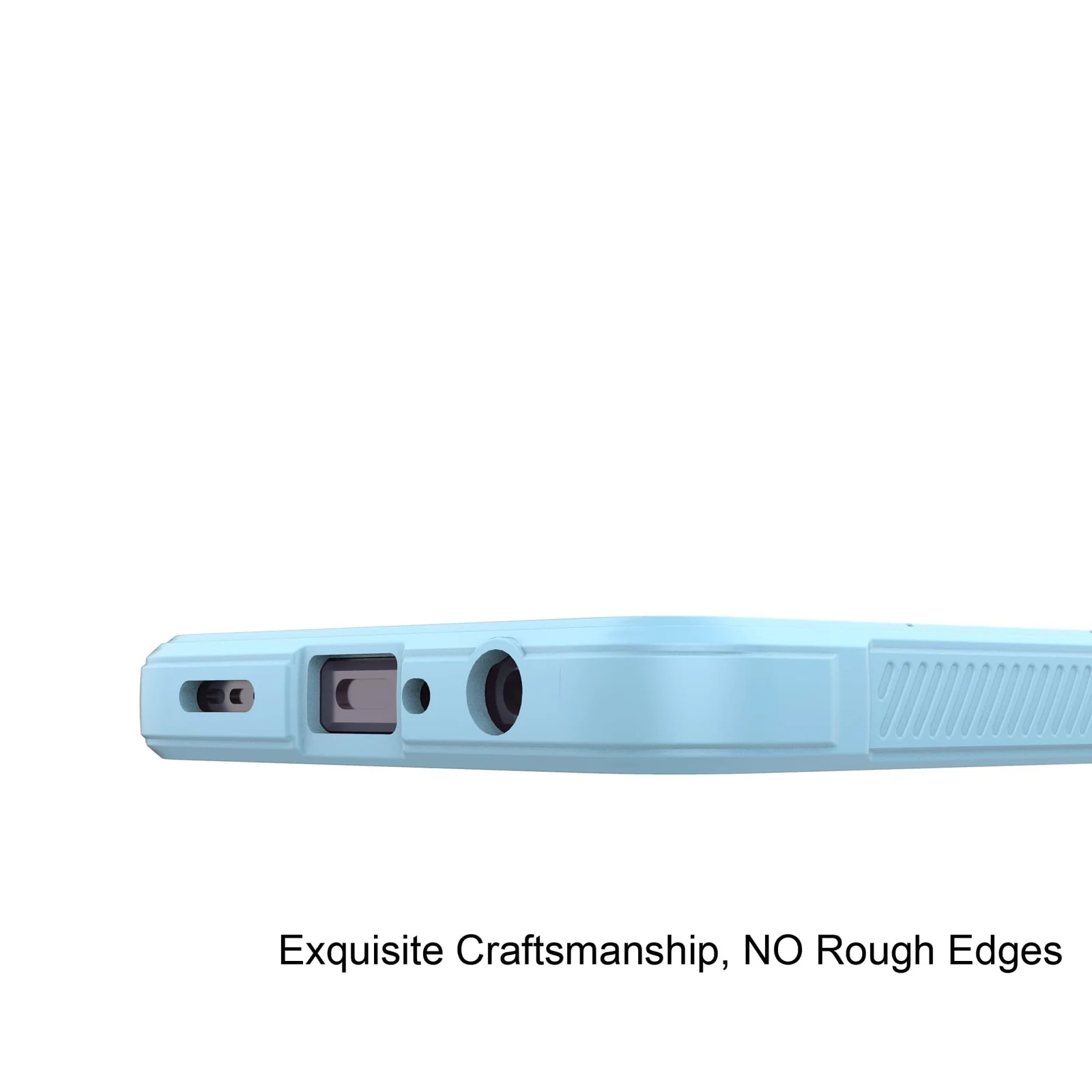 DL3 Mobilak Soft Silicone Protective Case for OPPO A60 4G with Camera Protection and Shockproof Design - Baby Blue