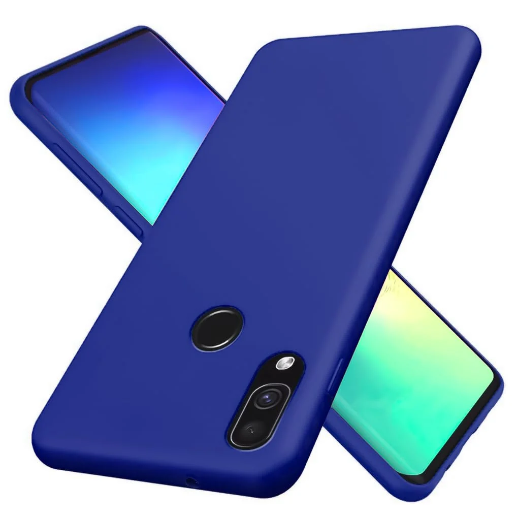 DL3 Mobilak Soft Silicone Protective Case for Huawei nova 3i with Microfiber Lining and Shockproof Design - Pepsi