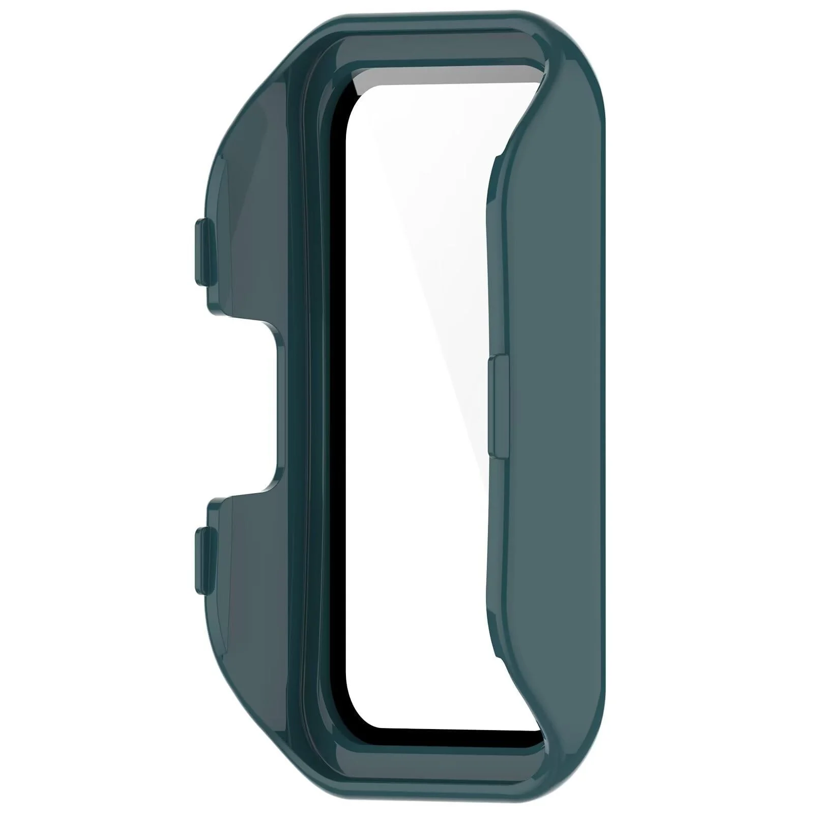 DL3 MOBILAK Full-Coverage Watch Case with Tempered Glass for Huawei Band 8 / Band 9, Green