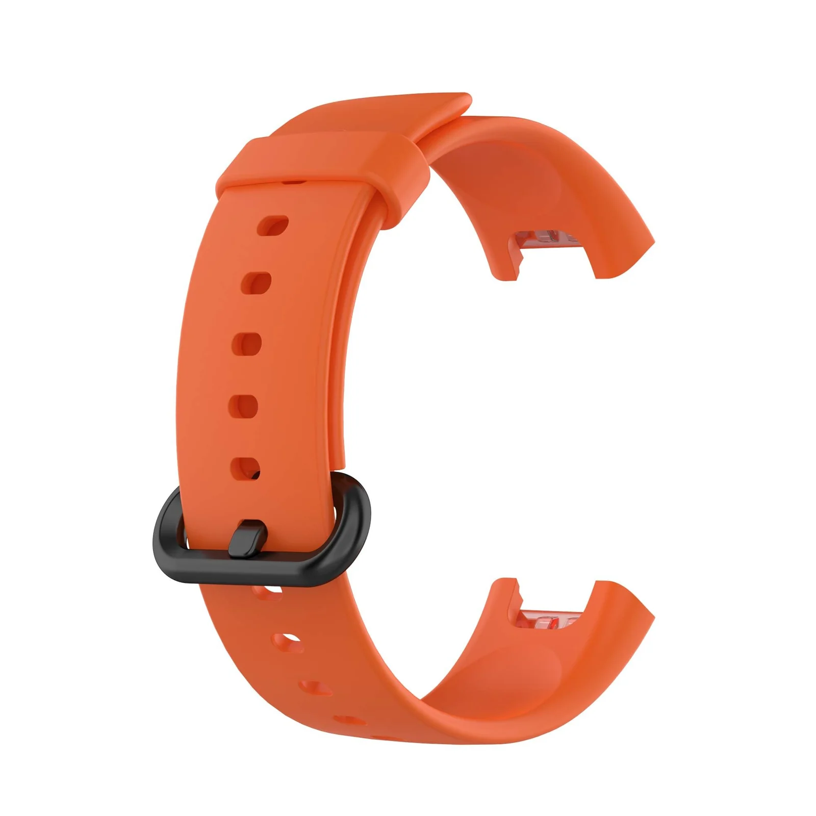 DL3 Mobilak Smart Watch Strap for Xiaomi Mi Watch Lite, Sport Silicone Watch Band Wrist Strap, Replacement Bracelet Wristband Wrist Strap for Xiaomi Mi Watch Lite/Redmi Watch Accessories - Orange