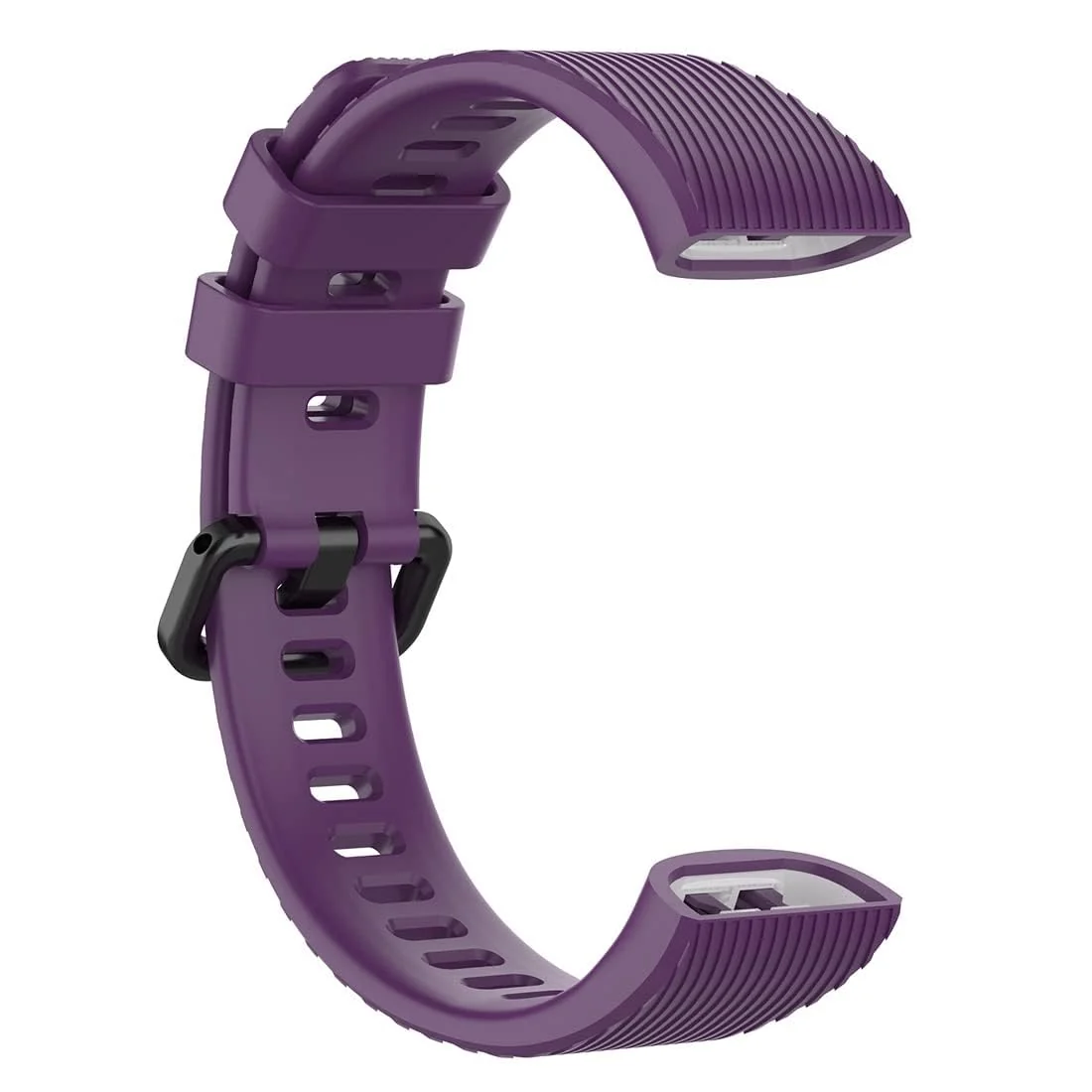 DL3 Mobilak Strap Compatible with Huawei Band 4 Pro/Huawei Band 3 Pro/Huawei Band 3, Soft Silicone Sports Bracelet for Huawei Band 4 Pro/Band 3 Pro/Band3 - Purple