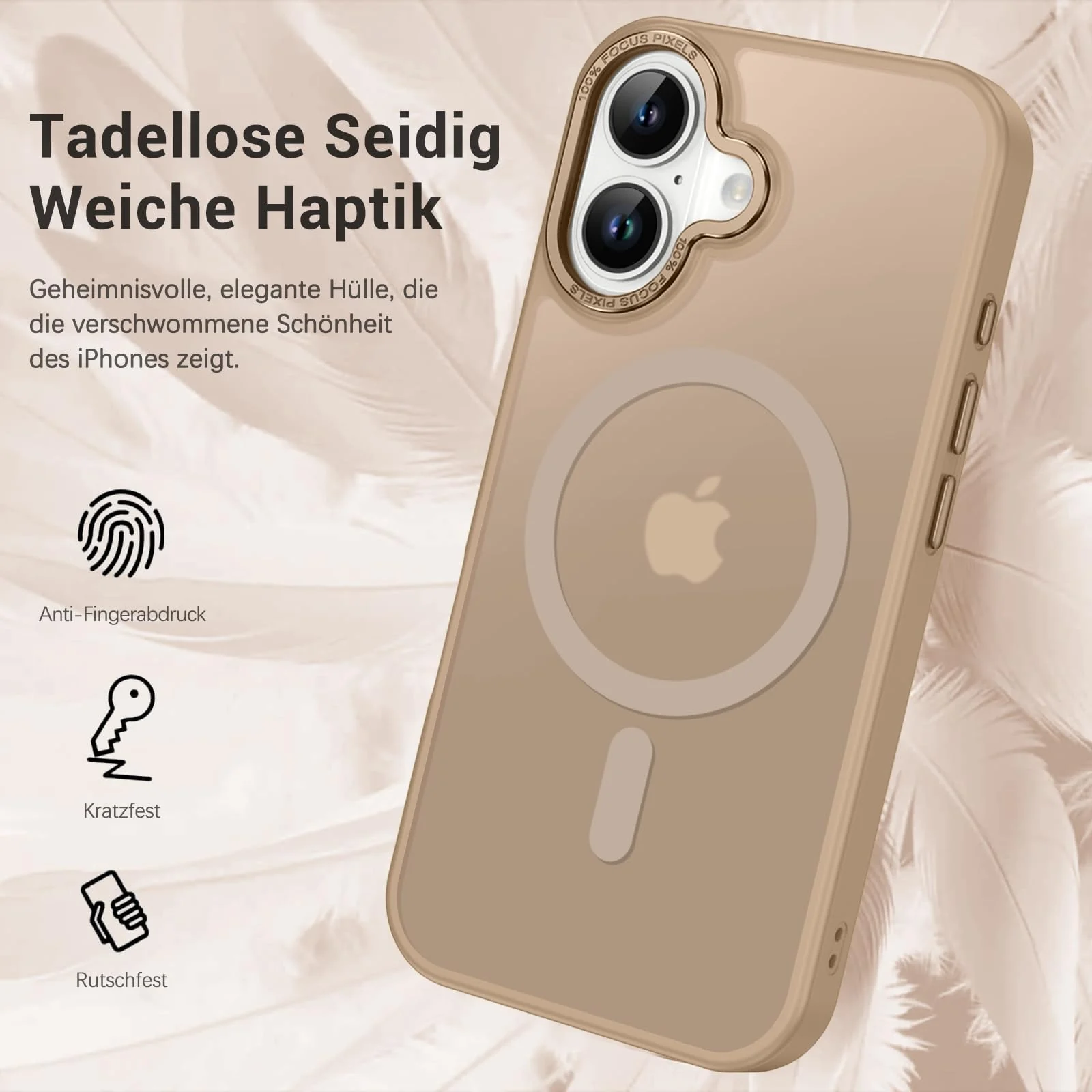 DL3 MOBILAK Protective Phone Case for Apple iPhone 17 - Desert