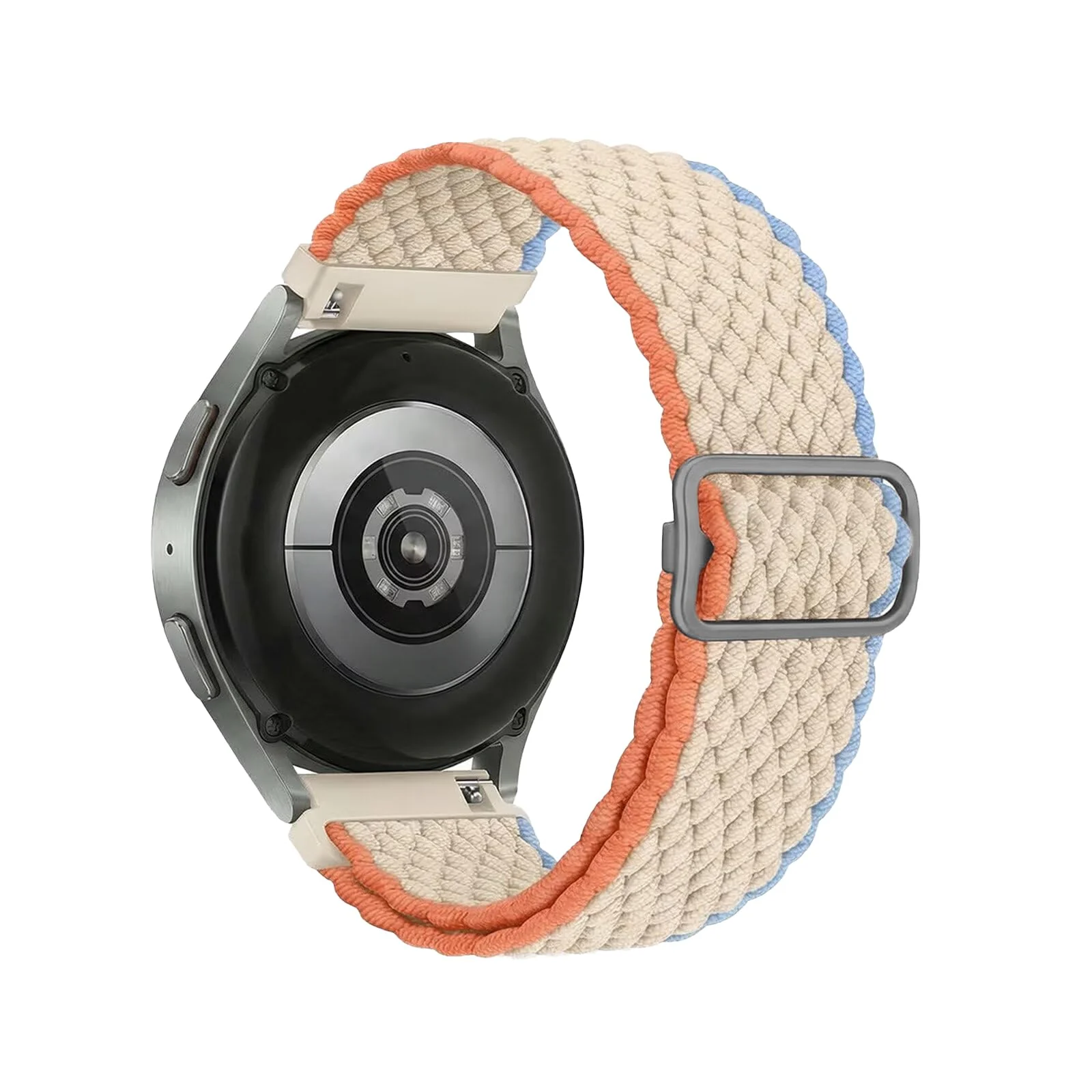 DL3 Mobilak 18mm Stretchy Nylon Solo Loop Strap For Watch GT6 41mm/GT5 Pro 42mm/GT5 41mm/GT4 41mm/Huawei Watch 5 42mm for Women Men, Sport Breathable Braided Wristband for Garmin Venu 2S/Vivomove 3S/Vivoactive 4S