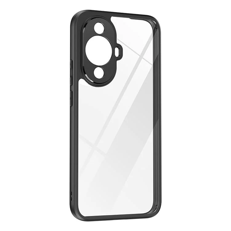 DL3 Mobilak Silicone Protective Case for Huawei Nova 11 / Huawei nova 12 Lite / Active, Camera protection, Shock-absorbing protection, Scratch-resistant surface - Black