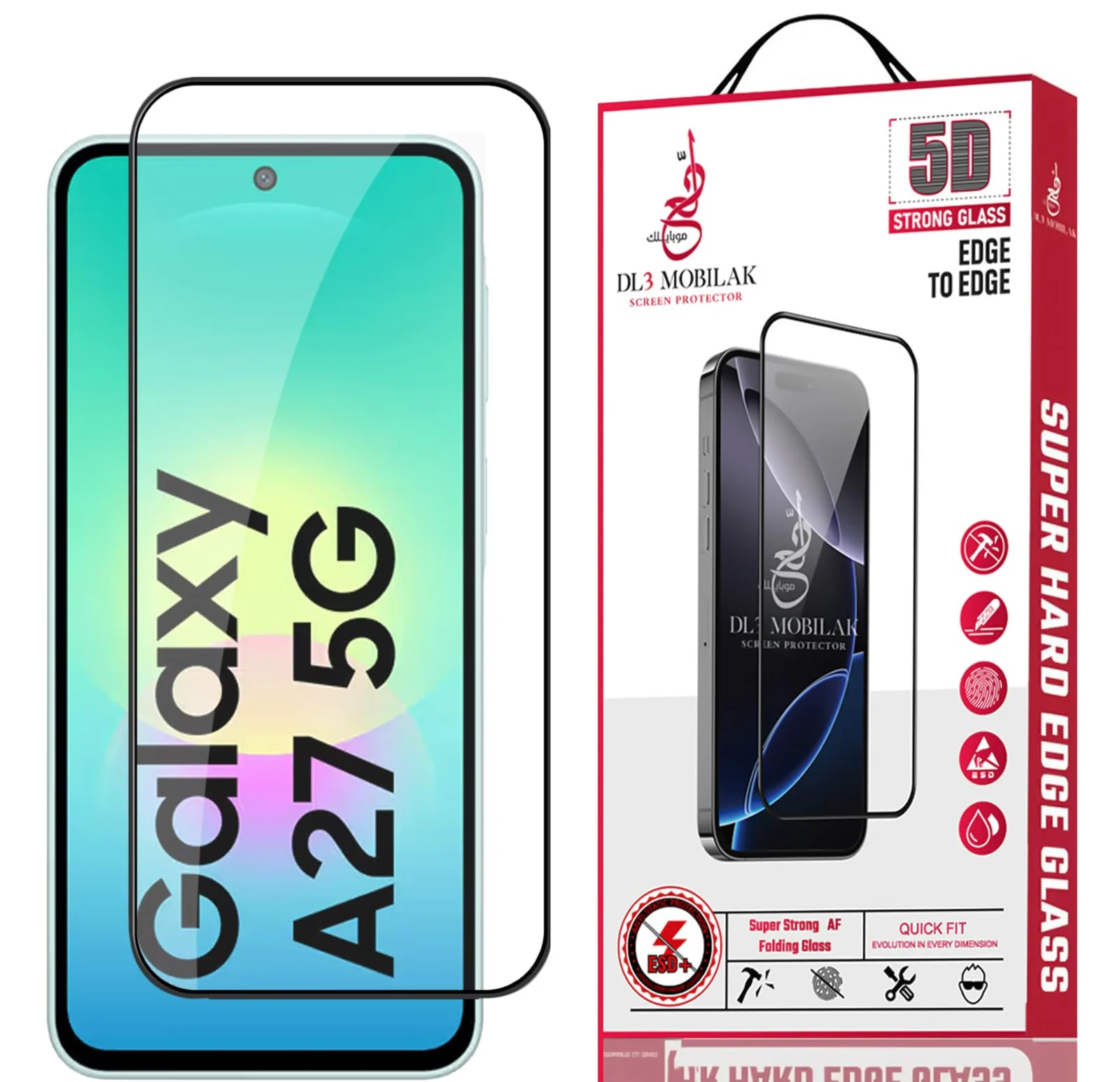 DL3 MOBILAK 9H Tempered Glass Screen Protector for Samsung Galaxy A27 5G