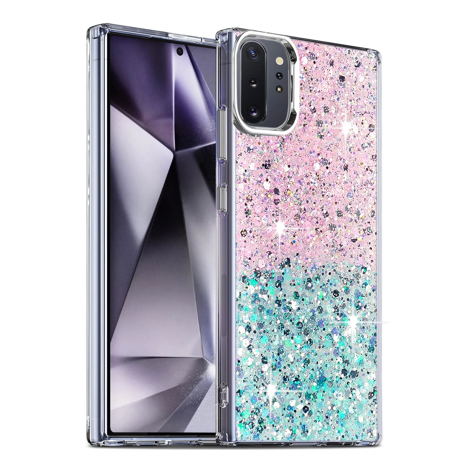 Samsung Galaxy Note 10+ Plus — DL3 Mobilak Glitter Protective Case with Camera Protection for Samsung Galaxy Note 10+ Plus