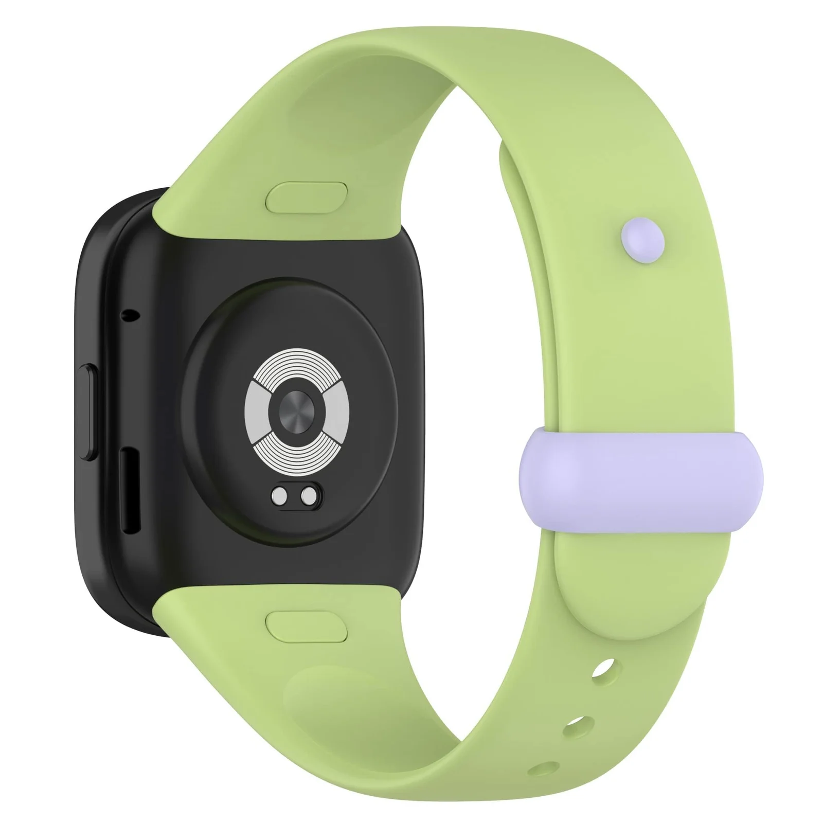 DL3 Mobilak Strap for Xiaomi Redmi Watch 3 Only, Soft Silicone Watch Band with Secure Buckle, Sport Replacement Wristband Bracelet Strap for Men & Women - Lime Green