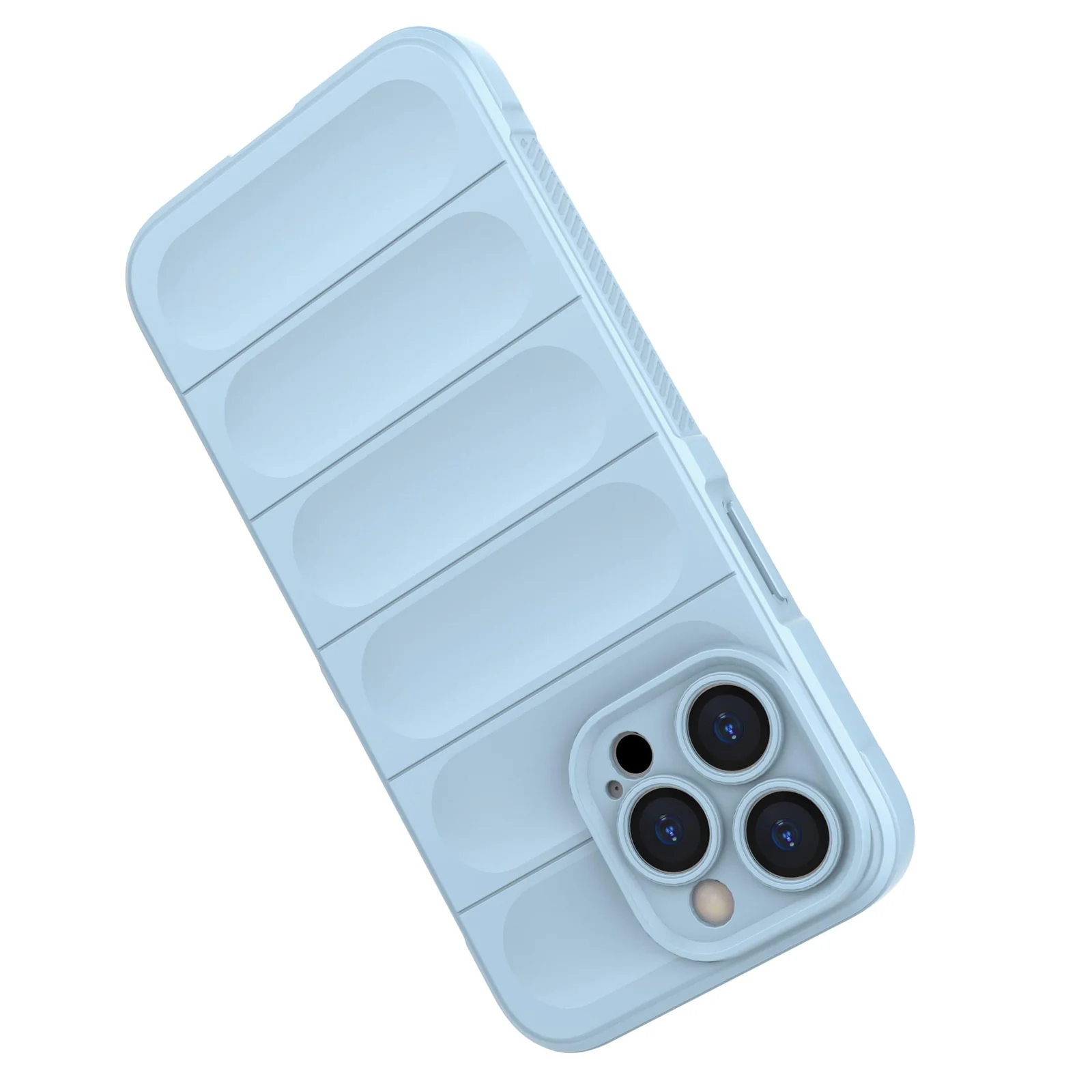 DL3 Mobilak Rugged Protective Case for iPhone 11 Pro Max 6.5-Inch, Camera protection, Shock-absorbing protection, Non-slip grip - Baby Blue