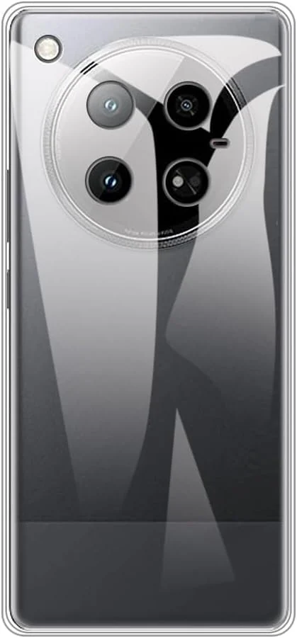 DL3 Mobilak Case Compatible with Infinix Note 40 Pro 4G/5G / Note 40 Pro Plus 5G, Case Crystal Soft TPU Gel Case Flexible Silicone Anti-Scratch Camera Protection TPU Cover - Clear