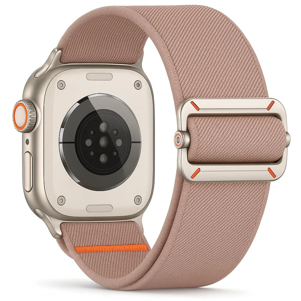 DL3 Mobilak Strap Compatible with Apple Watch Ultra/Ultra 2 Strap 49mm 46mm 45mm 44mm 42mm, Nylon Sport Band for iWatch Ultra SE Series 10 9 8 7 6 5 4 3 2 1, Men - Kashmir