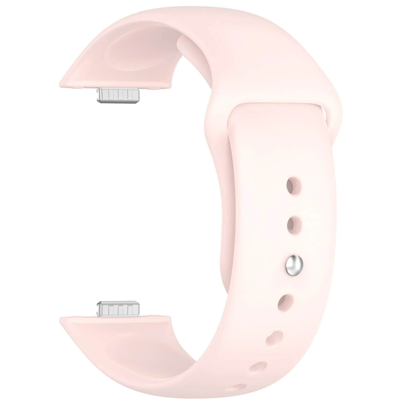 DL3 Mobilak Silicone Strap Compatible with Huawei Watch Fit 3 Strap for Men Women Breathable Soft Replacement Strap Adjustable Waterproof Sports Straps - Pink