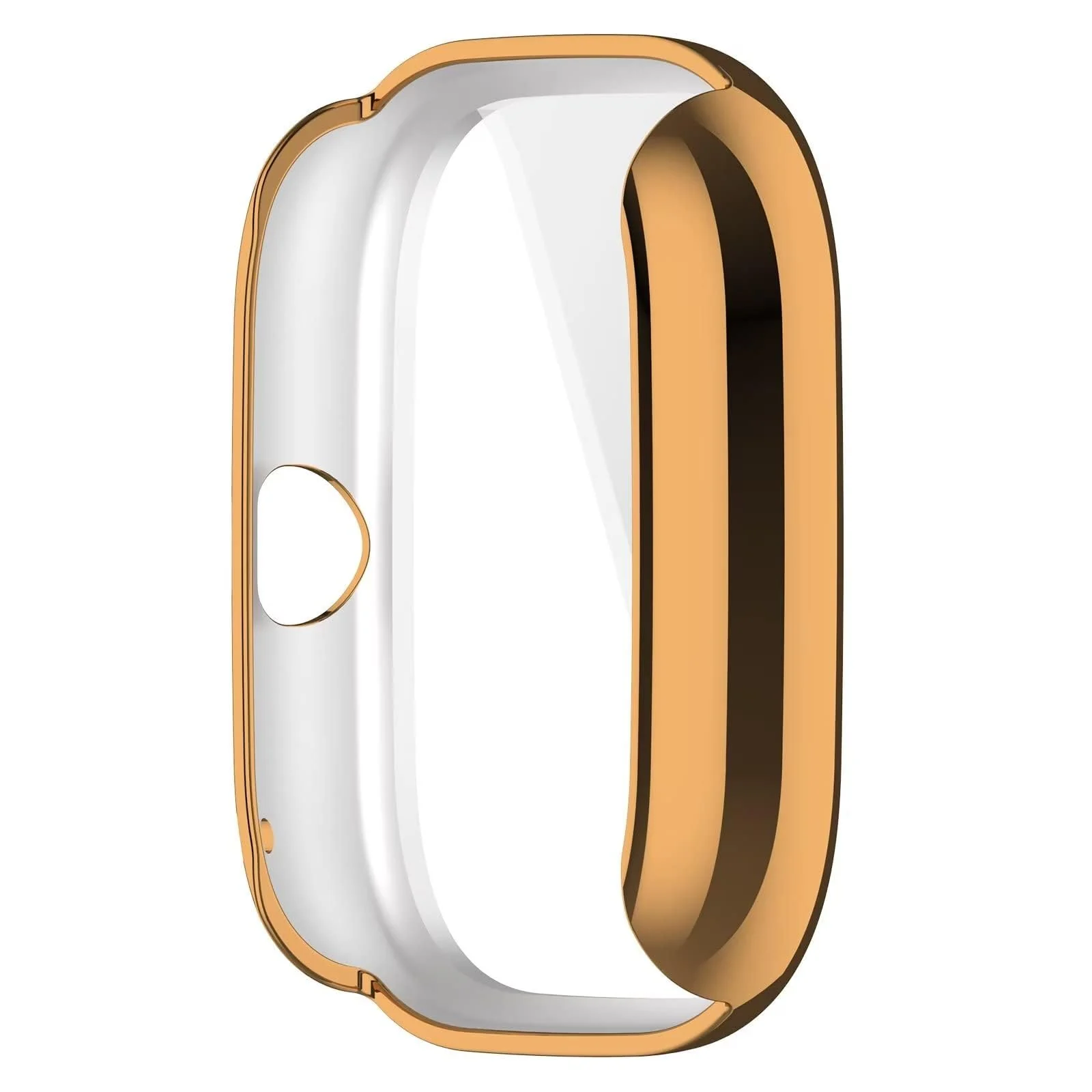 DL3 Mobilak Case Compatible with Amazfit GTS 4 Mini (Not for GTS4) Case All-Around Screen Protector Watch Soft TPU Shockproof Cover Slim Guard Thin Bumper Shell Protector - Rose Gold
