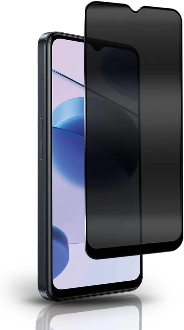DL3 Mobilak Privacy Full Glass Screen Protector For Xiaomi Redmi 14C - Black