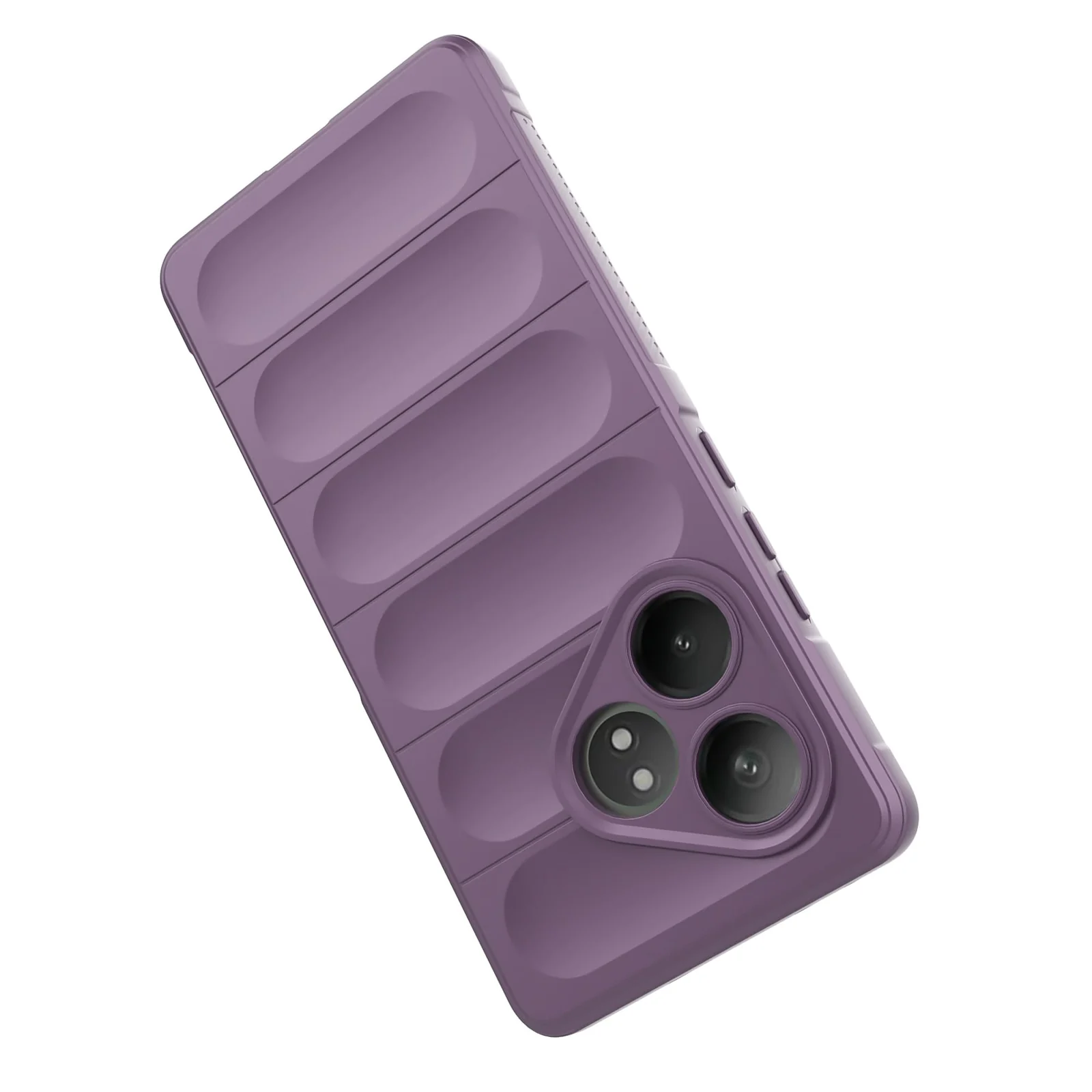 DL3 Mobilak Flexible Silicone and TPU Protective Case with Camera Protection for realme GT6 / GT Neo6 / GT Neo 6 SE / GT 6T - Purple