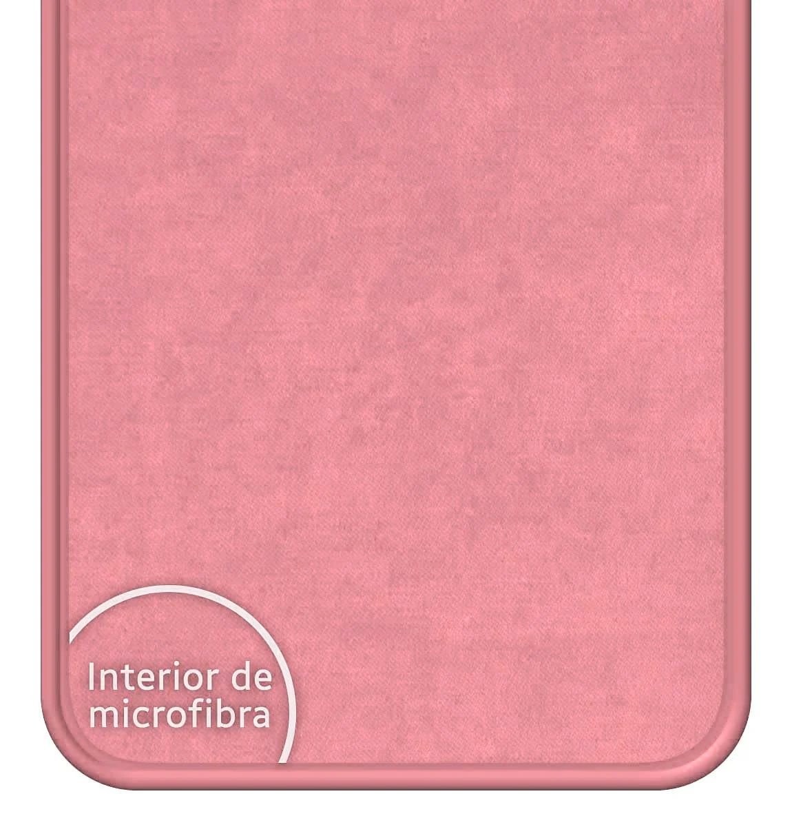 DL3 Mobilak Liquid Silicone Case for OPPO A79 5G, Shock-absorbing protection, Scratch-resistant surface, Soft microfiber lining - Pink