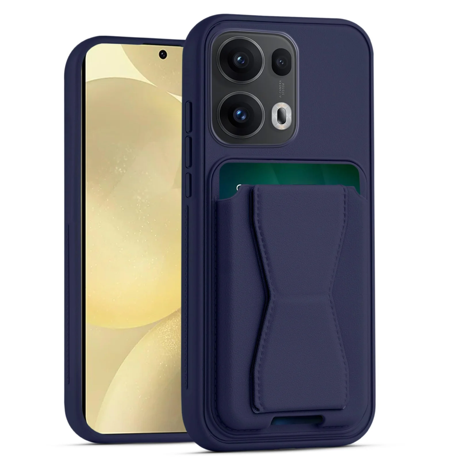 DL3 Mobilak Leather Wallet Case with Card Slot for OPPO Reno 13 Pro 5G / Reno13 Pro 5G with Camera Protection and Shockproof Design