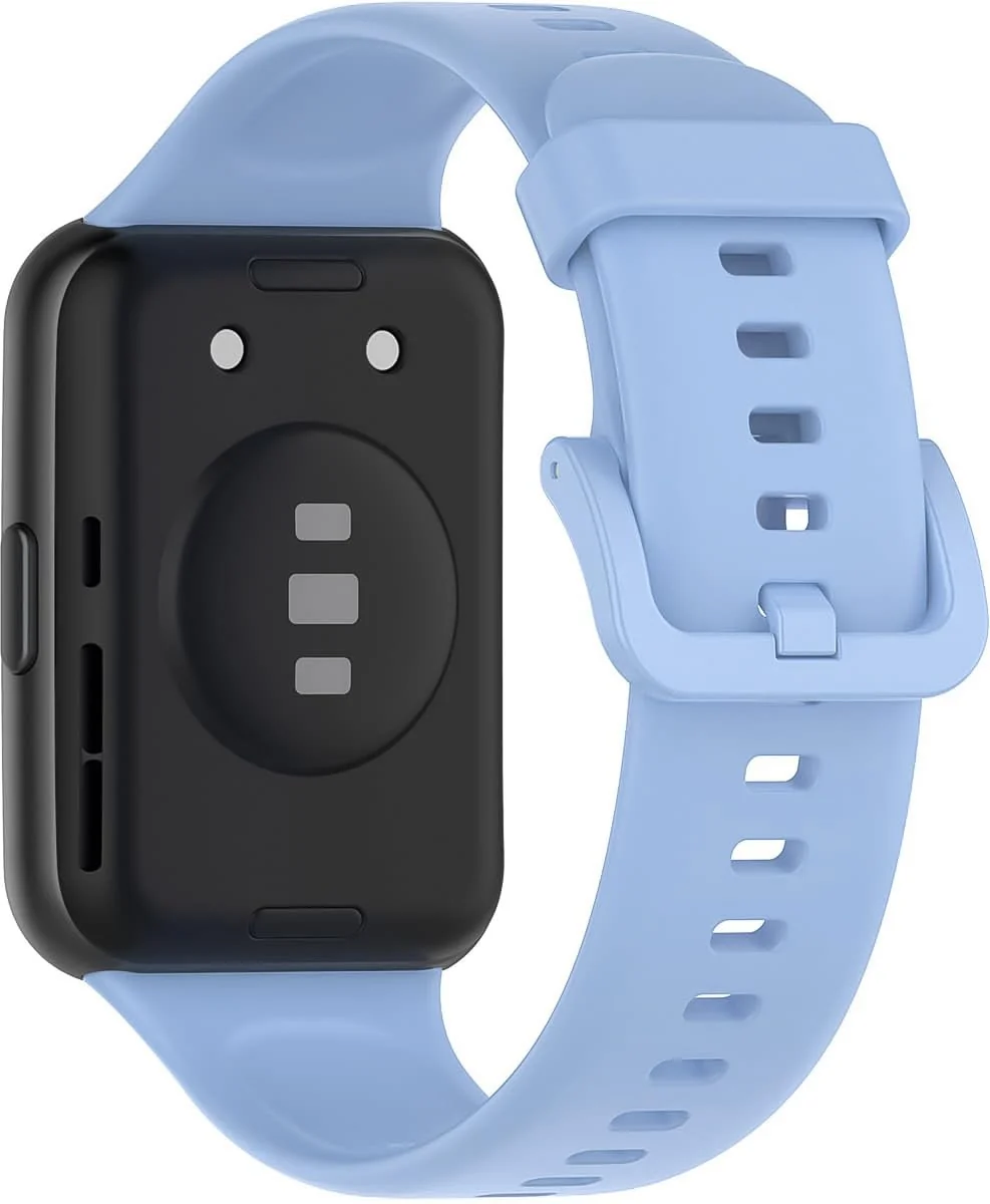DL3 Mobilak Silicone Watch Band Compatible With Huawei Watch Fit 2 - Sky Blue