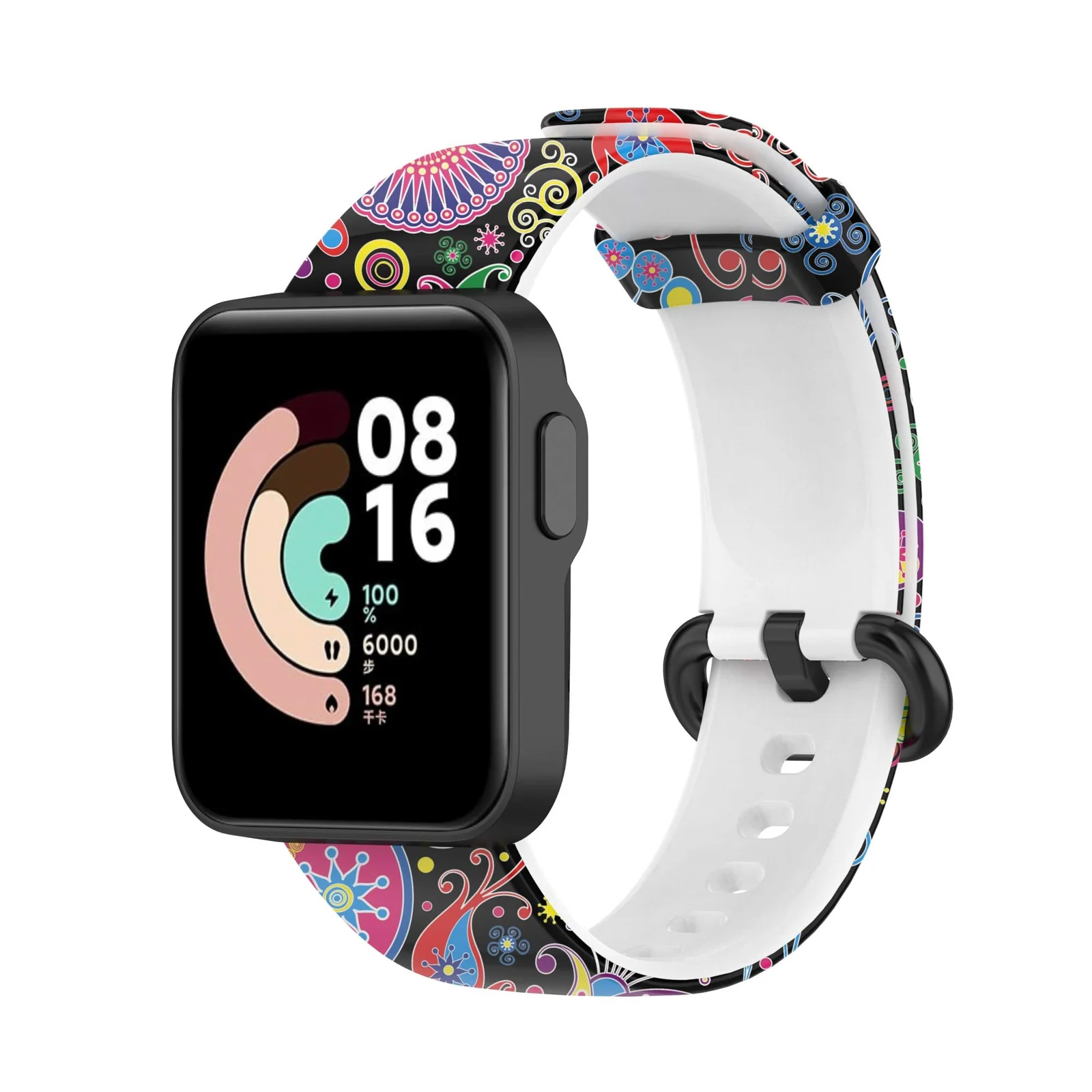 DL3 Mobilak Smart Watch Strap for Xiaomi Mi Watch Lite, Sport Silicone Watch Band Wrist Strap, Replacement Bracelet Wristband Wrist Strap for Xiaomi Mi Watch Lite/Redmi Watch Accessories - Black