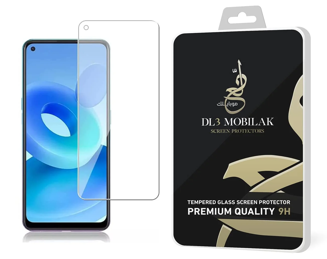 DL3 Mobilak Tempered Glass Screen Protector For OPPO Reno 8T - Clear