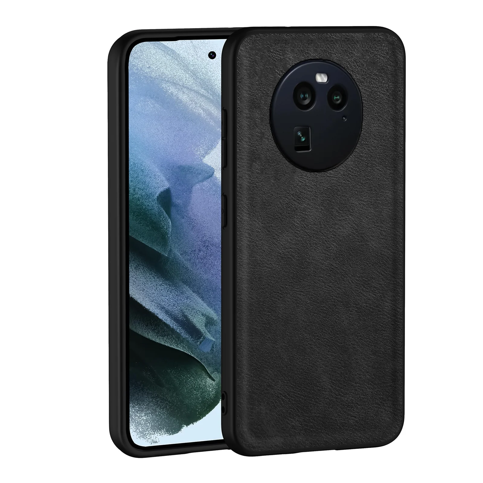DL3 Mobilak Leather Protective Case for OPPO Find X6 Pro, Shock-absorbing protection, Scratch-resistant surface, Non-slip grip