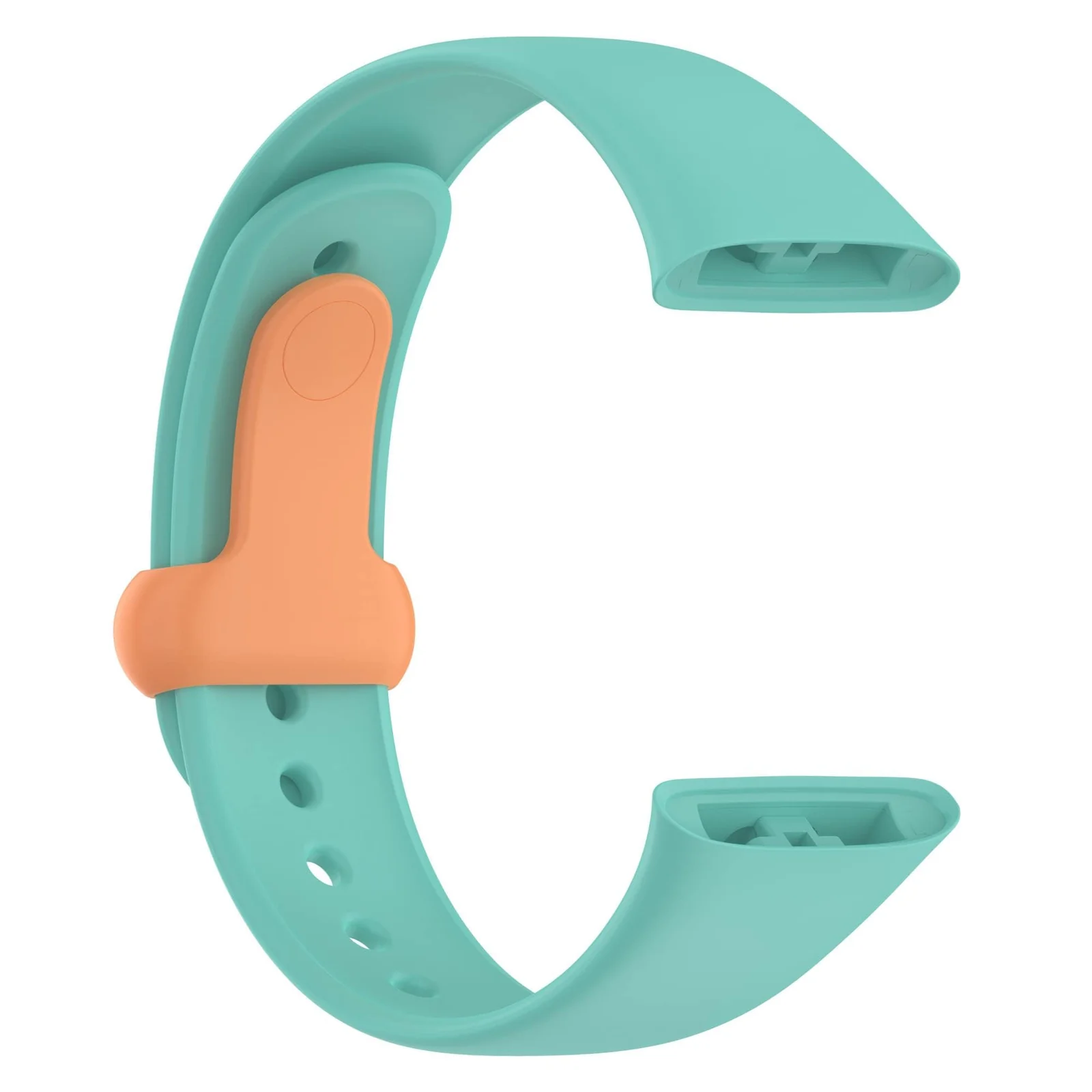 DL3 Mobilak Strap for Xiaomi Redmi Watch 3 Only, Soft Silicone Watch Band with Secure Buckle, Sport Replacement Wristband Bracelet Strap for Men & Women - Teal Green