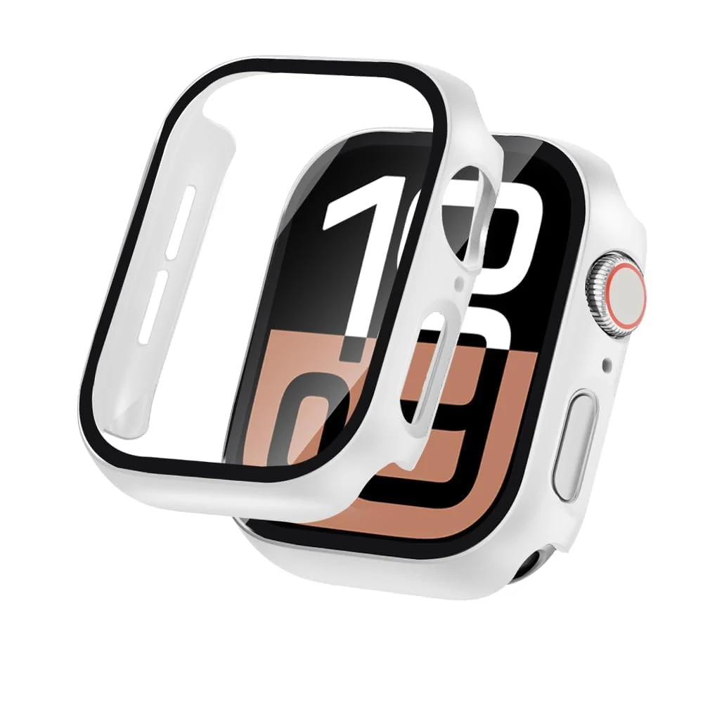 46.0 — DL3 Mobilak Case with Screen Protector for Apple Watch Series 10 46mm, Bumper Full Coverage Hard PC Overall Protective Cover, Built-in Tempered Glass Film High Sensitivity