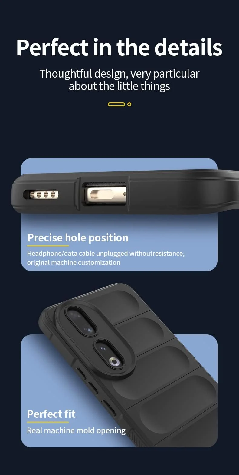 DL3 Mobilak Soft Silicone Protective Case for Honor 90 with Camera Protection and Shockproof Design - Gray