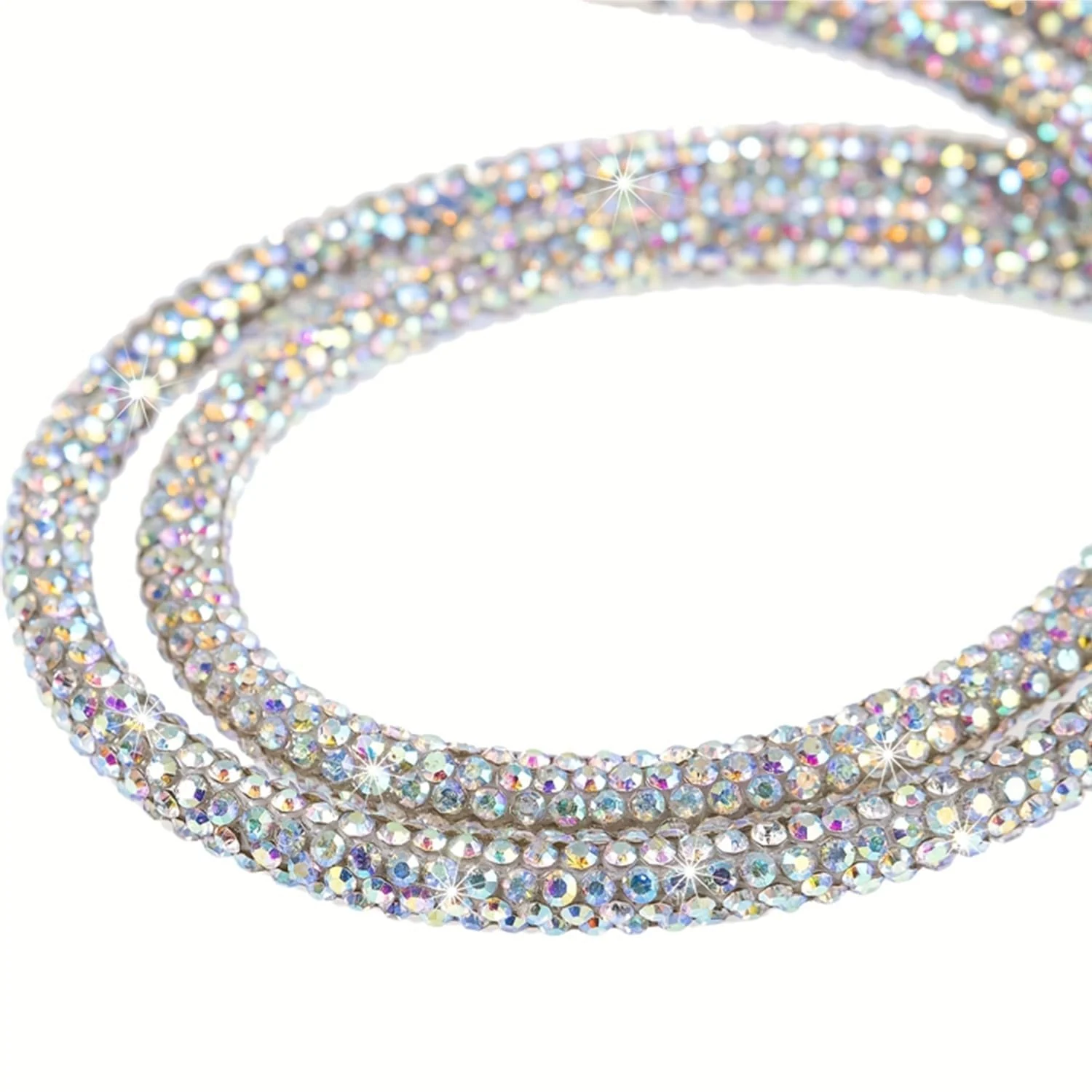 DL3 Mobilak Phone Crossbody Lanyard, Crystal Phone Lanyard with Full Rhinestone Bling Glitter, Bling Phone Strap for Most Phone, iPad, Handbag, Wallet, Phone Neck Holder for Women - Colourful