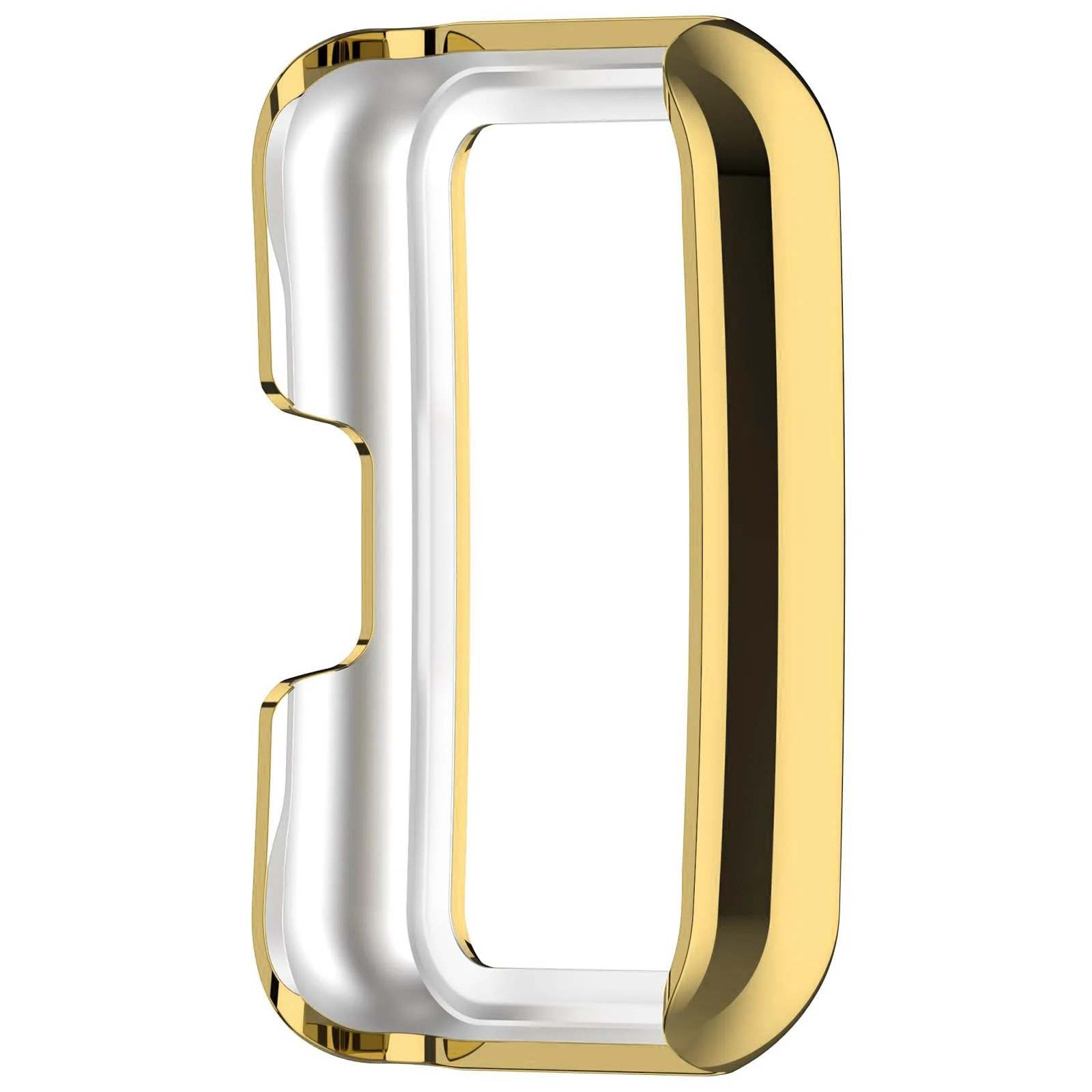MOBIGON Crystal Bling PC Frame Case for Huawei Band 11, Gold