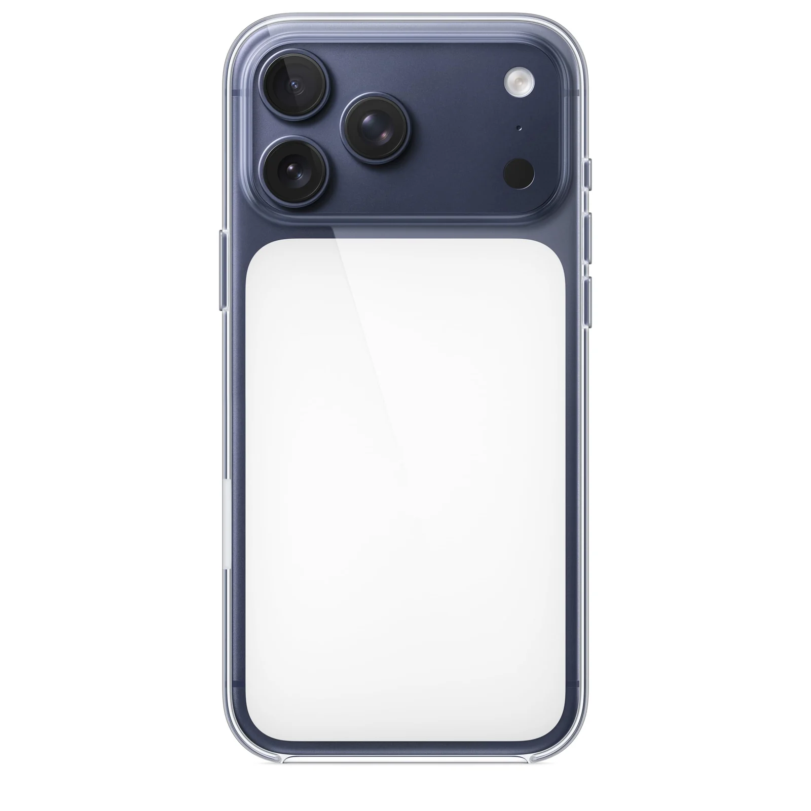 DL3 Mobilak Clear Protective Case for iPhone 17 Pro Max, Compatible with MagSafe accessories, Supports wireless charging, Scratch-resistant surface - Transparent