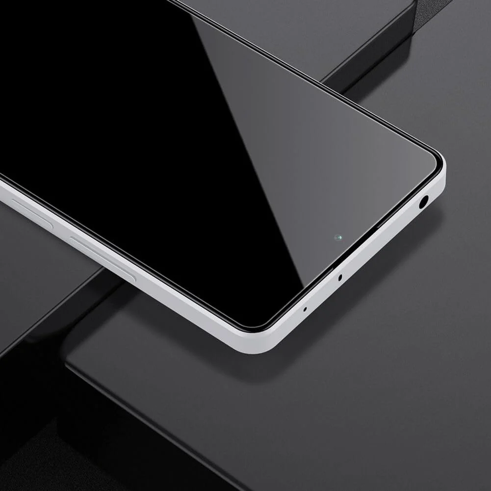 DL3 Mobilak 5D Full Glass Screen Protector For Xiaomi Redmi Note 13 Pro 4G (Not 5G) Black Frame - Clear