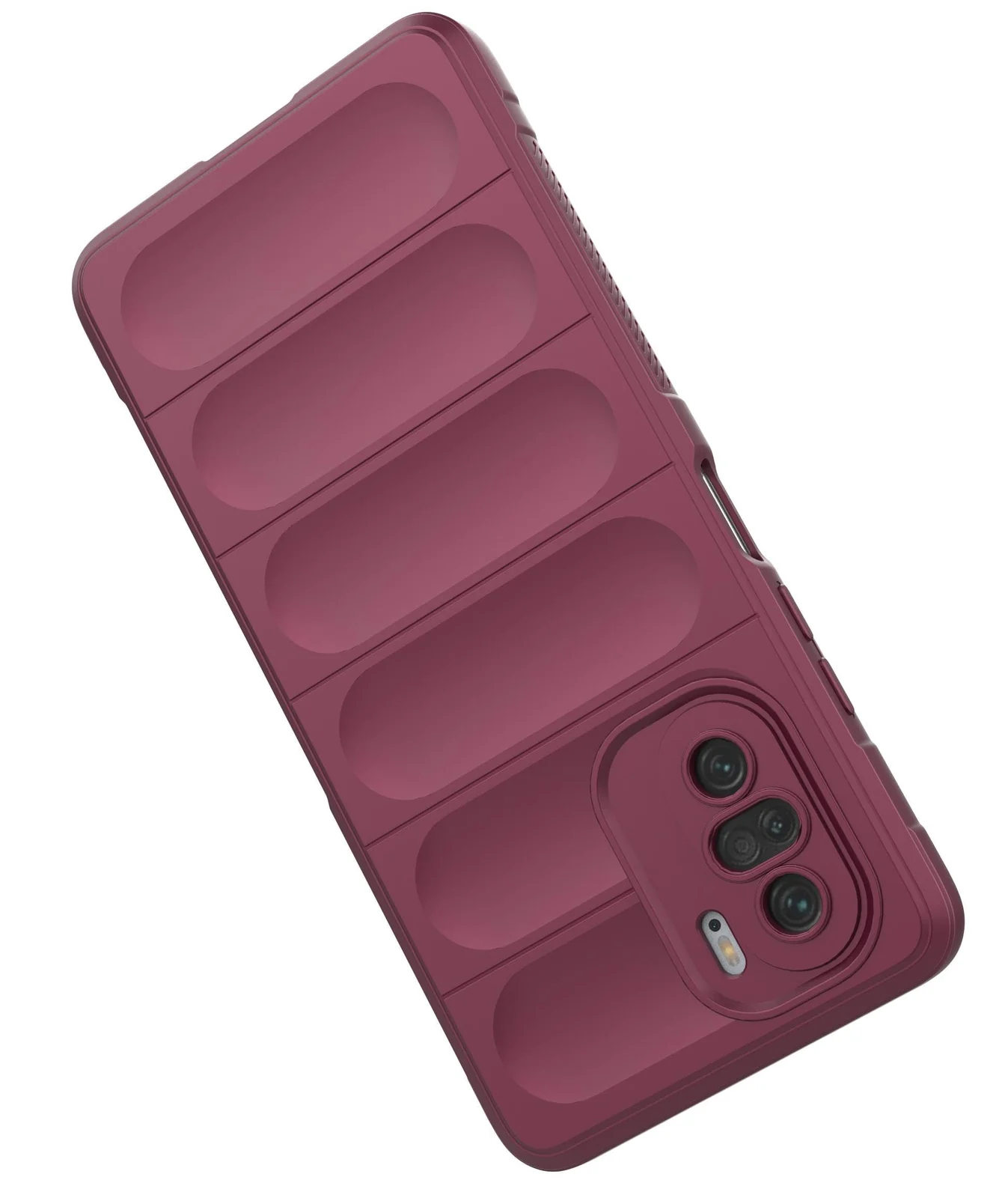 DL3 Mobilak Flexible Silicone and TPU Protective Case with Camera Protection for Xiaomi Poco F3 / RedMi K40 / K40 Pro / Mi 11i / Mi 11X - Dark Gray