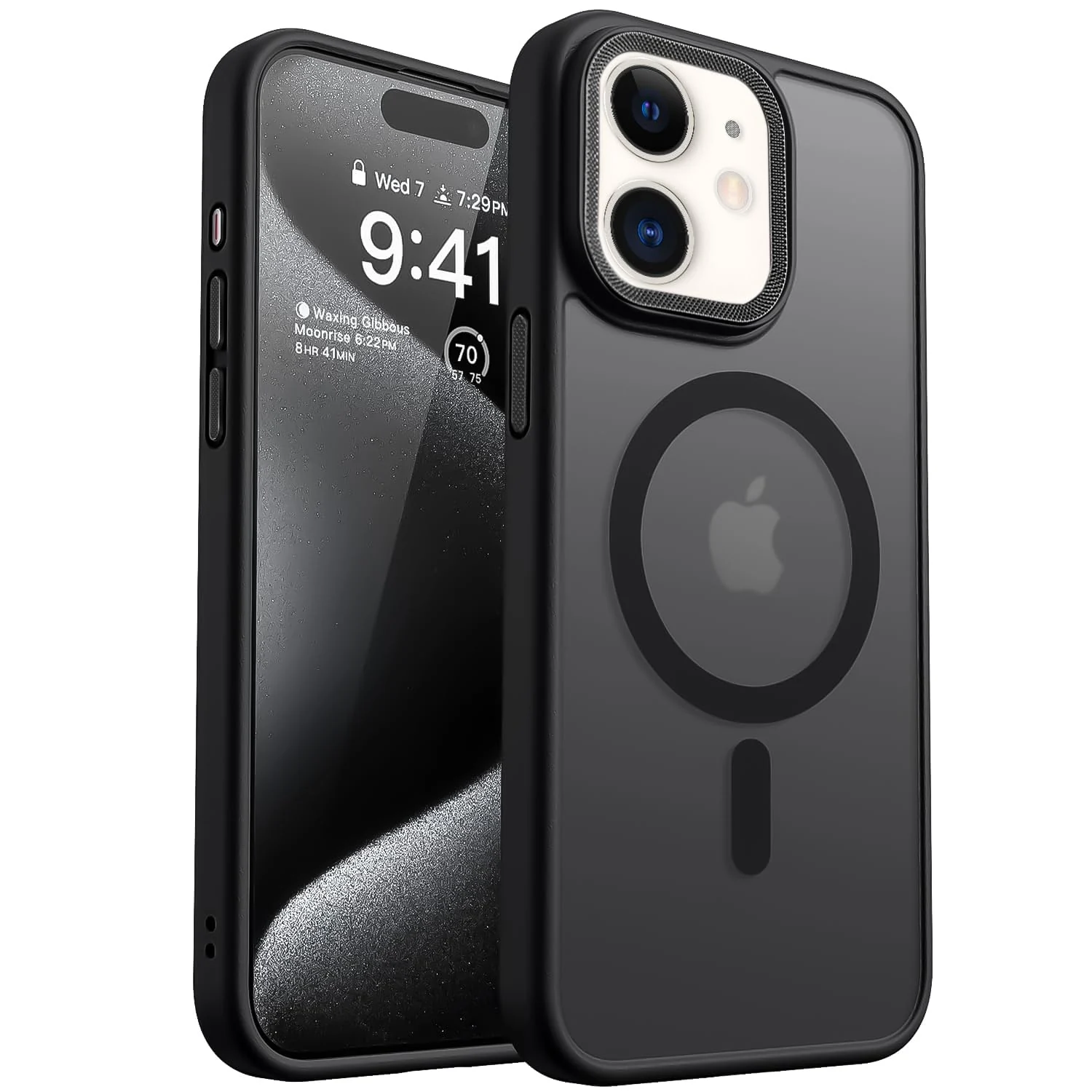 Dl3 Mobilak Case for iphone 11 (6.1 inch) Case Magnetic Translucent Matte Phone Cases [Compatible with MagSafe] Thin Slim Fit Shockproof Bumper Protective Cover for Women Men Girls (Gray)