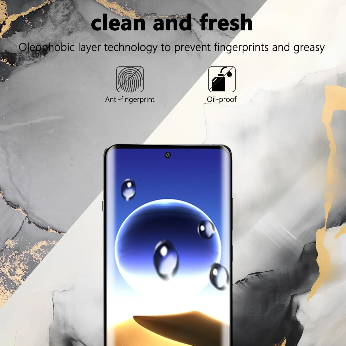 DL3 Mobilak Screen Protector for OPPO Find X7 Ultra, Tempered Glass Screen Saver Premium HD Protective, Scratch Resistant, NO-Bubble, 9H Hardness, Full Coverage Film - Clear