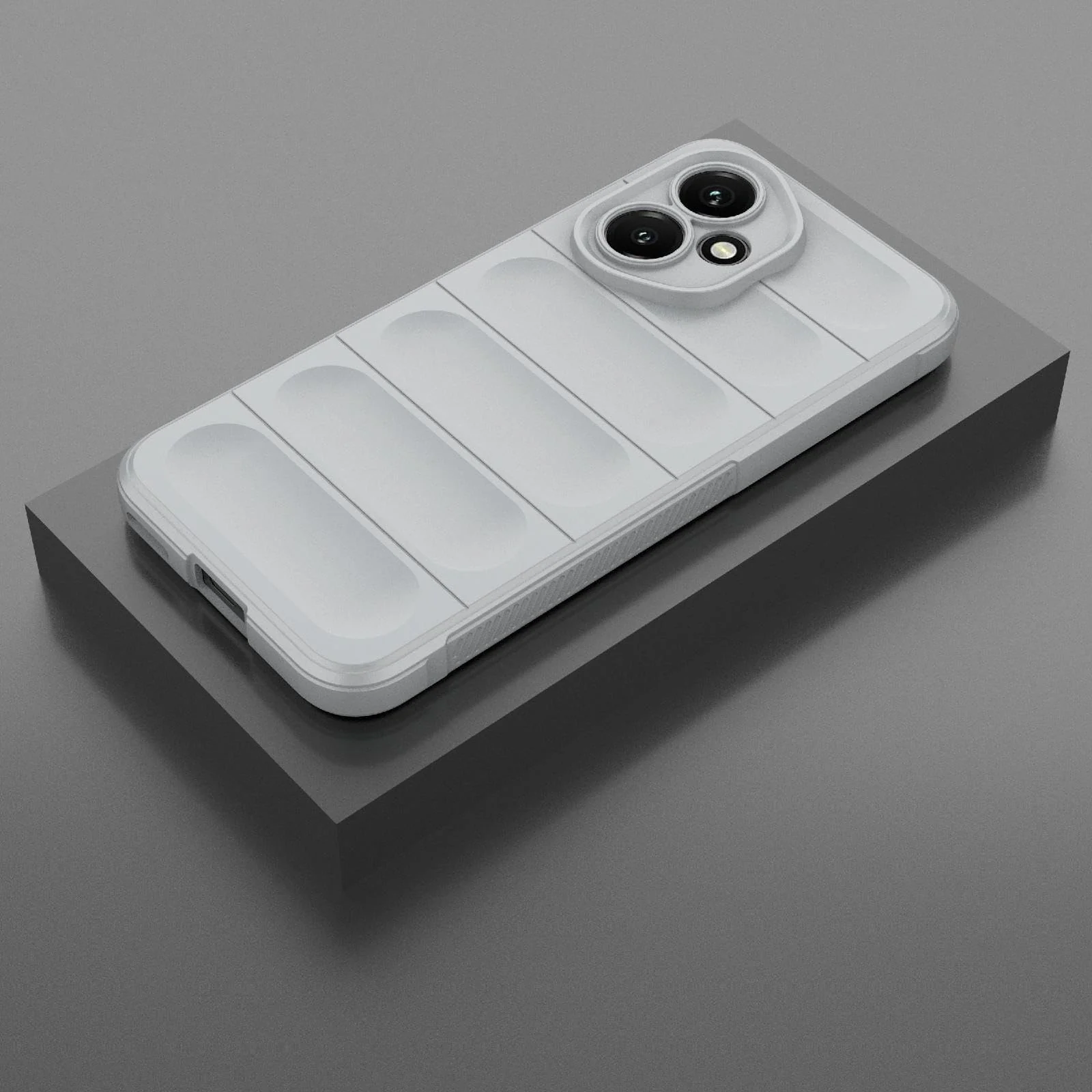DL3 Mobilak Rugged Protective Case for Honor 400 5G, Camera protection, Shock-absorbing protection, Non-slip grip - Gray