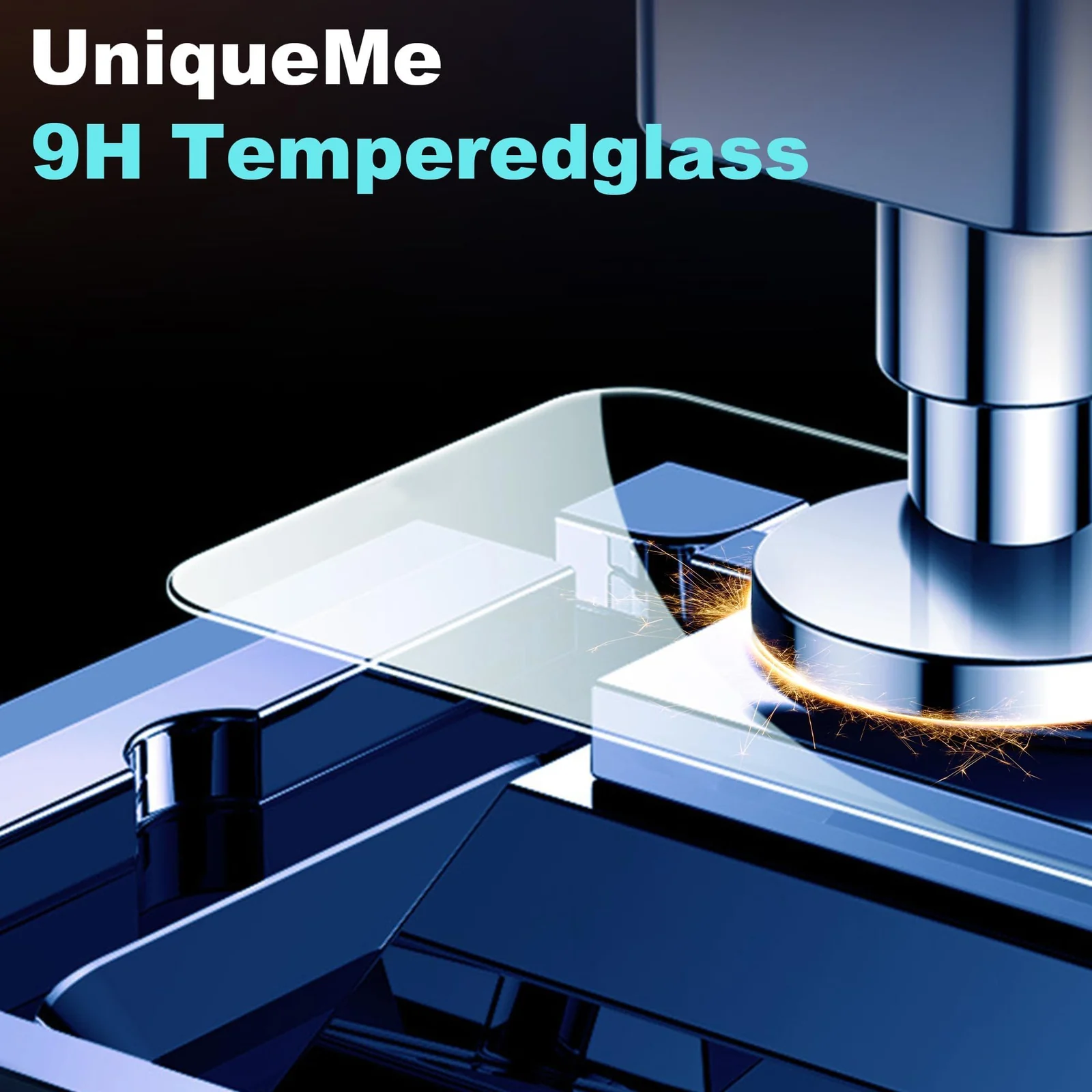 DL3 Mobilak Screen Protector for realme 15 Pro, Tempered Glass Screen Saver Premium HD Protective, Scratch Resistant, NO-Bubble, 9H Hardness, Full Coverage Film - Clear