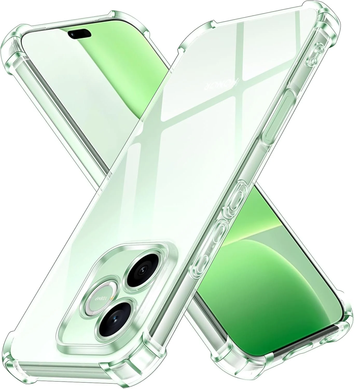 DL3 Mobilak Clear TPU Case for Honor 600 Lite 5G, Camera protection, Shock-absorbing protection, Scratch-resistant surface - Clear