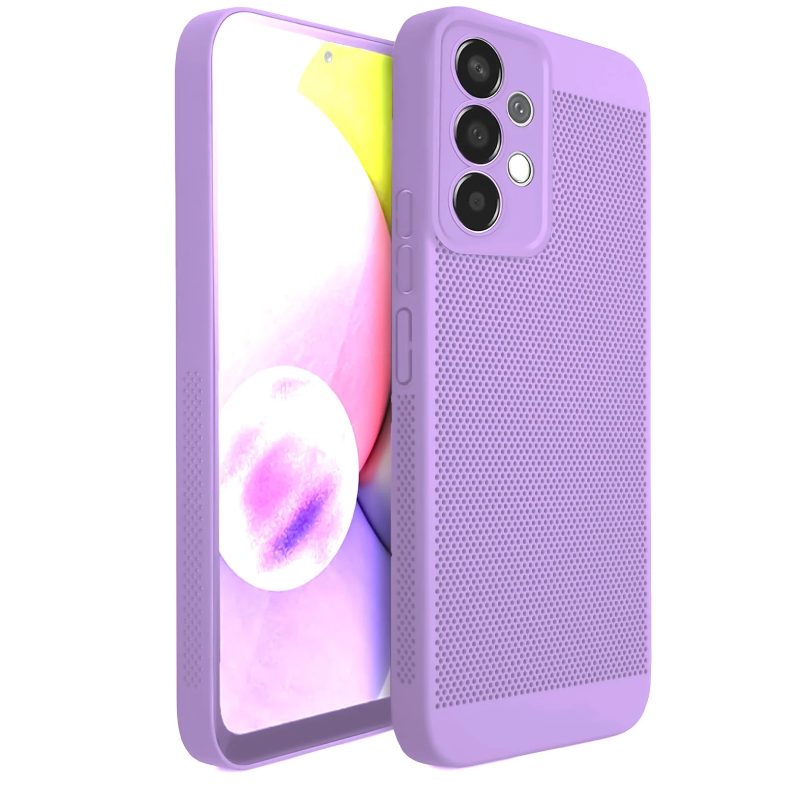 Samsung Galaxy A54 5G Heat Dissipation Case with Built-in Camera Lens Protector — DL3 Mobilak Heat-Dissipation Hard PC Case with Built-In Camera Lens Protector for Samsung Galaxy A54 5G