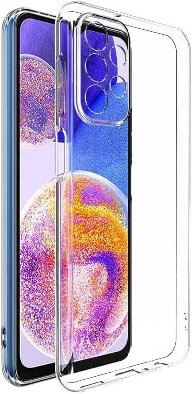 DL3 Mobilak Case Compatible with Samsung Galaxy A13 4G [Not fit A13 5G] Case Crystal Soft TPU Gel Case Flexible Silicone Anti-Scratch Camera Protection TPU Cover - Clear