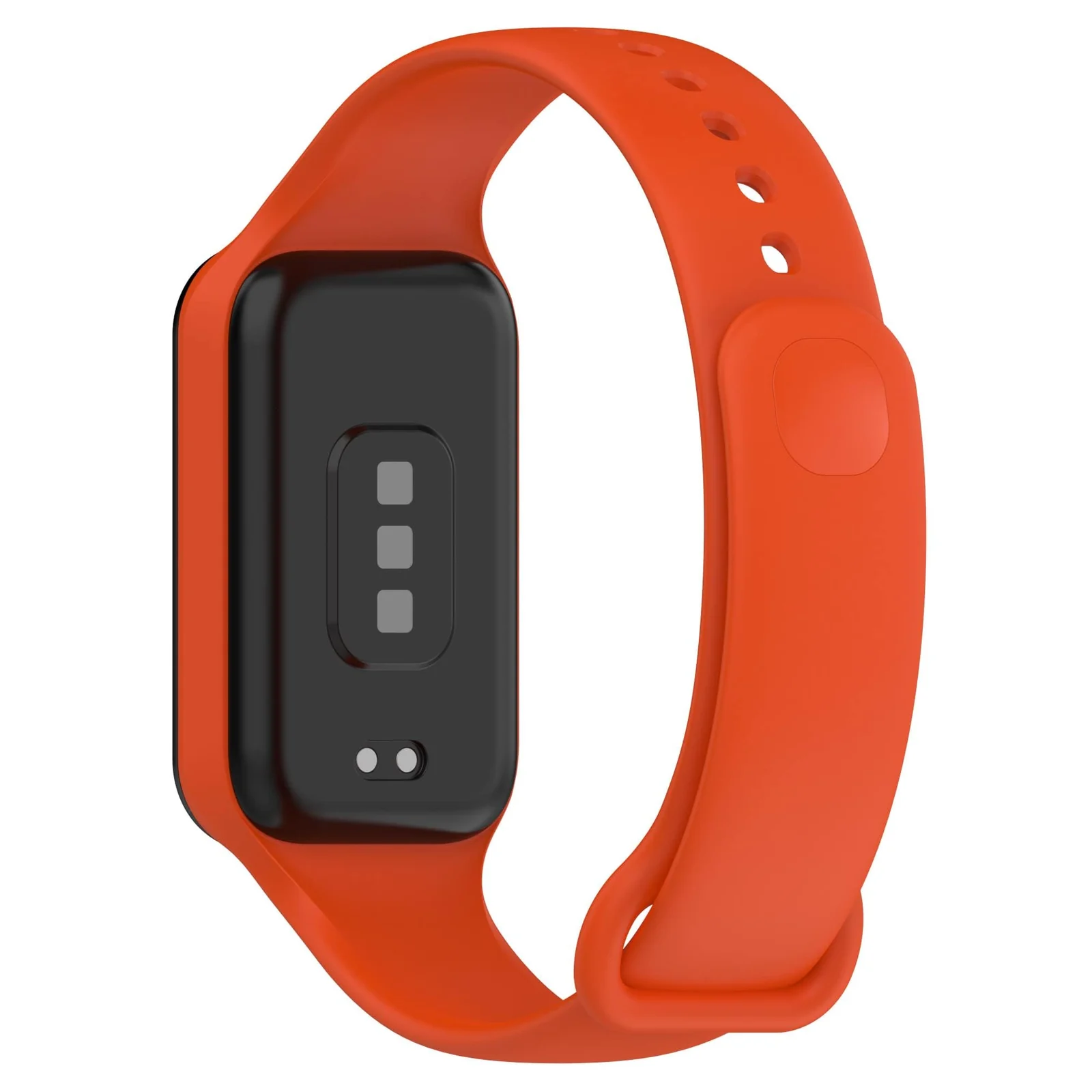 DL3 MOBILAK Smart Watch Strap for Xiaomi Redmi Band 2, Sport Silicone Watch Band Wrist Strap, Replacement Bracelet Wristband Wrist Strap for Xiaomi Redmi Smart Band 2 Accessories - Orange